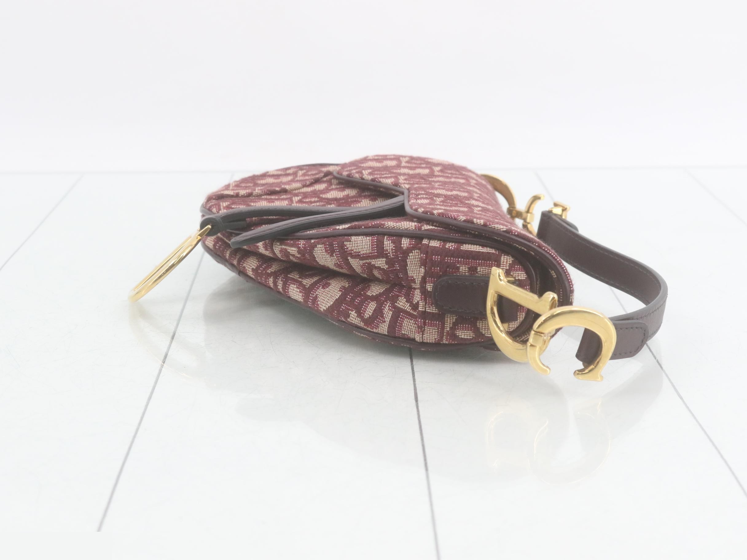 Saddle Oblique 2-Way One-Shoulder Bag — view 3