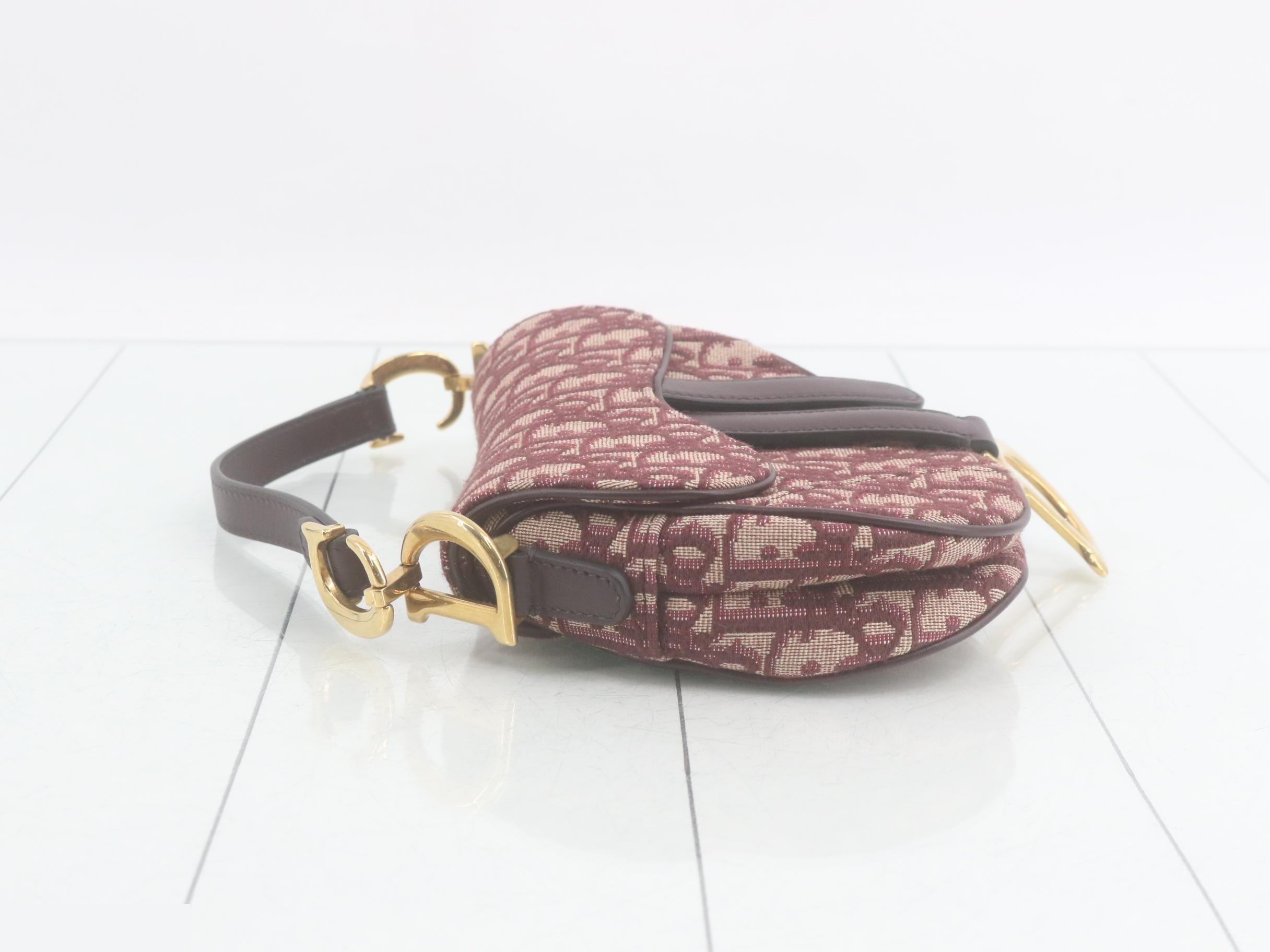 Saddle Oblique 2-Way One-Shoulder Bag — view 4