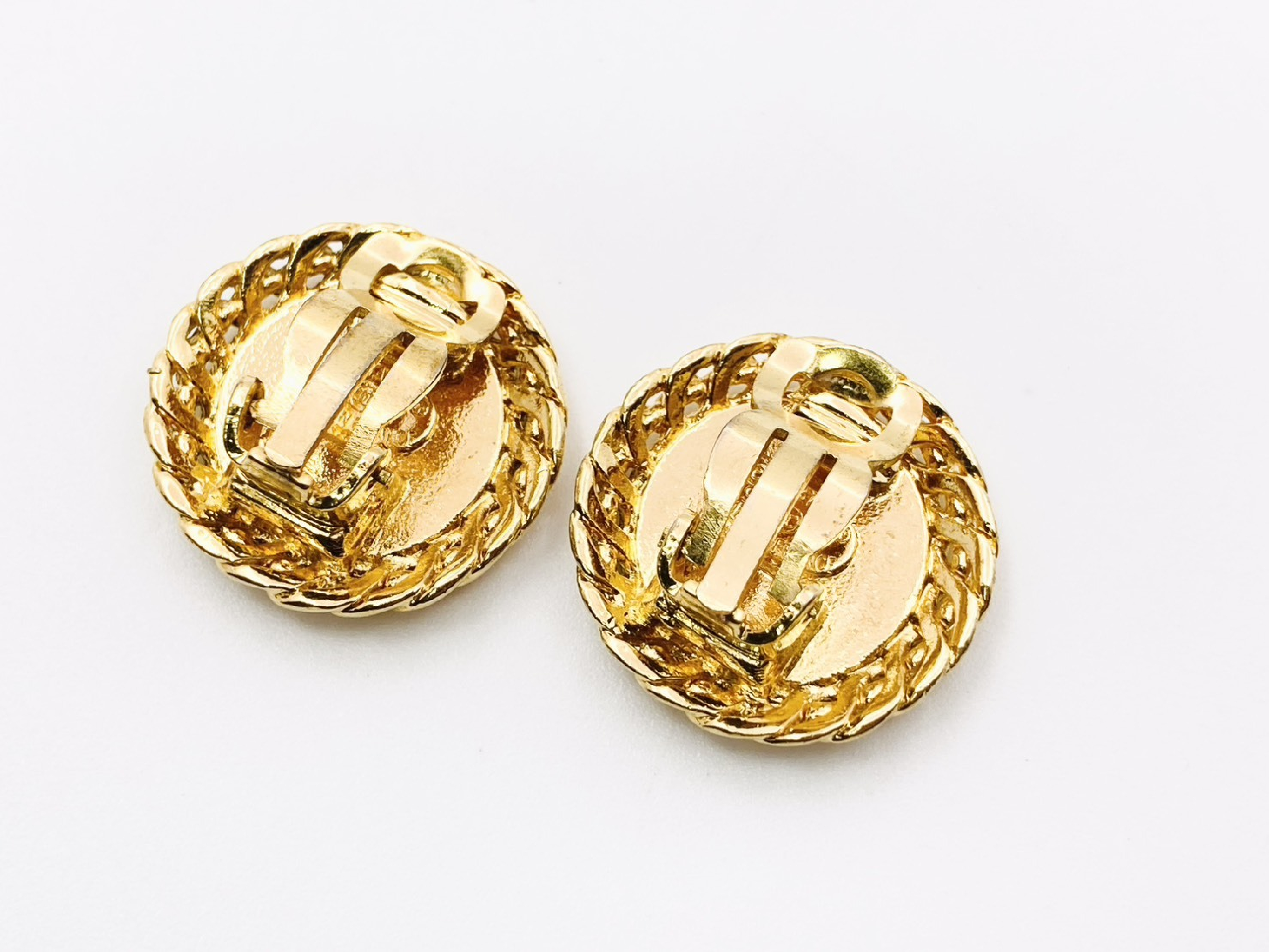 Mademoiselle Coco Chanel Round Earrings 96A Earrings — view 2