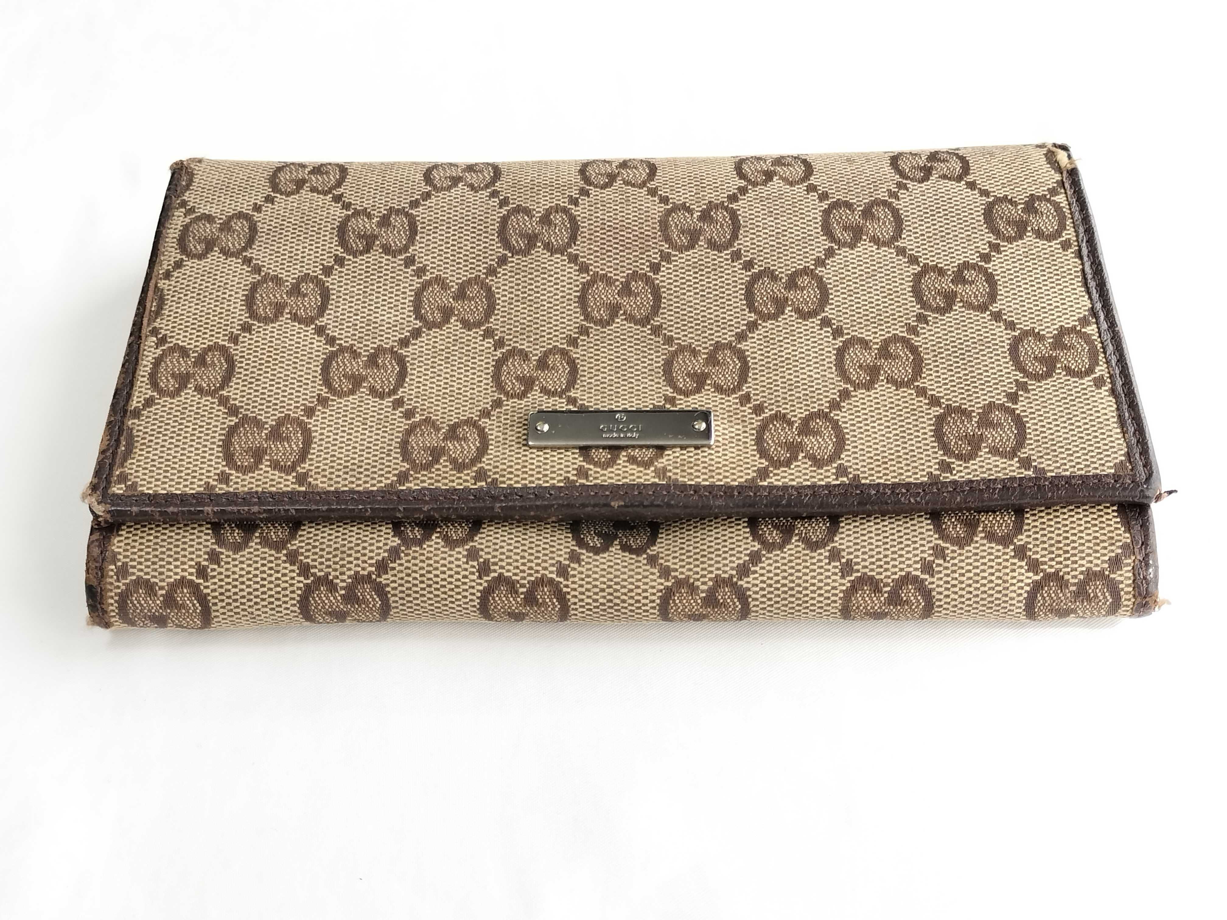 GG Canvas Long Wallet