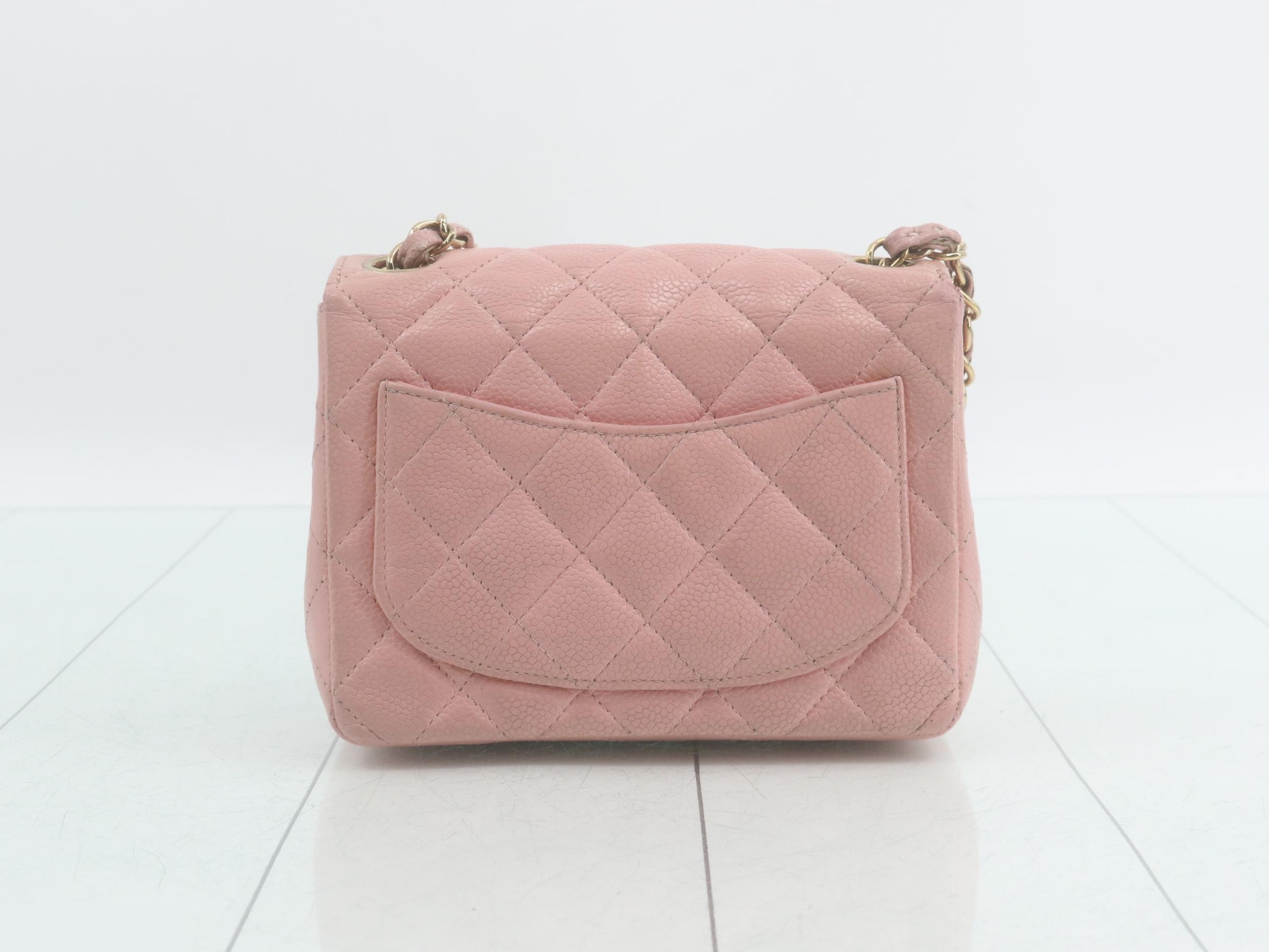 Mini Mat Caviar Shoulder Bag (with sticker) — view 2
