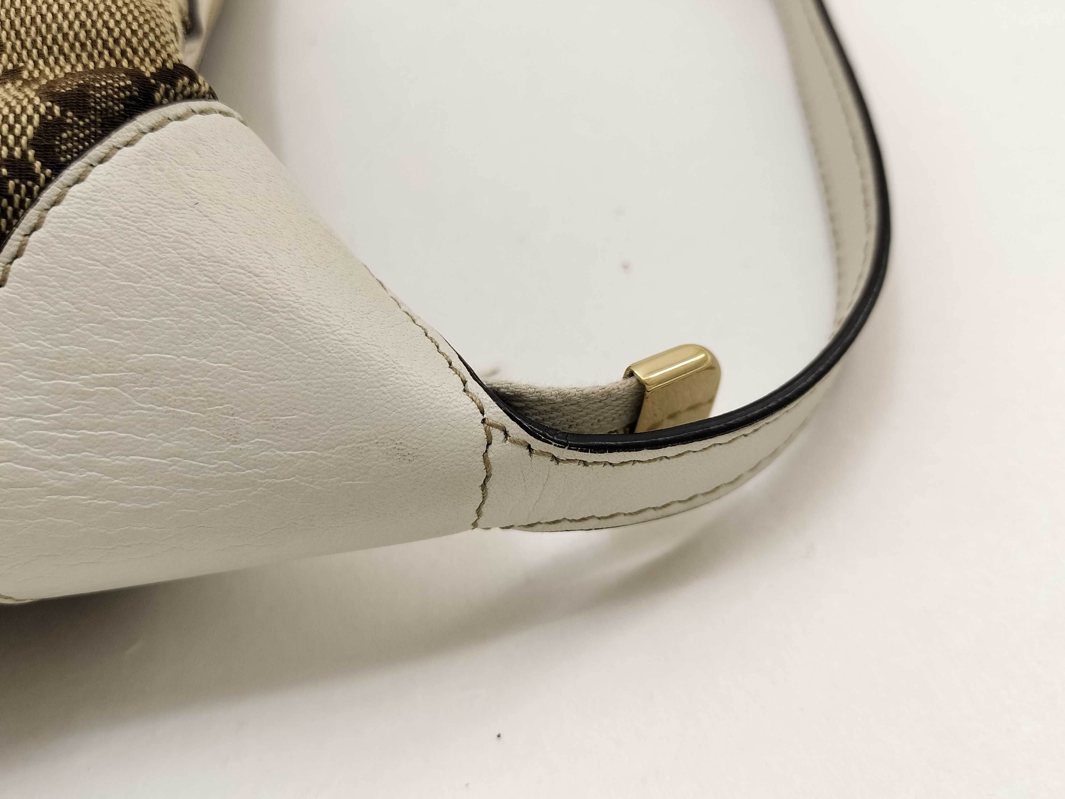 GG Canvas Hand Pouch, Beige — view 6
