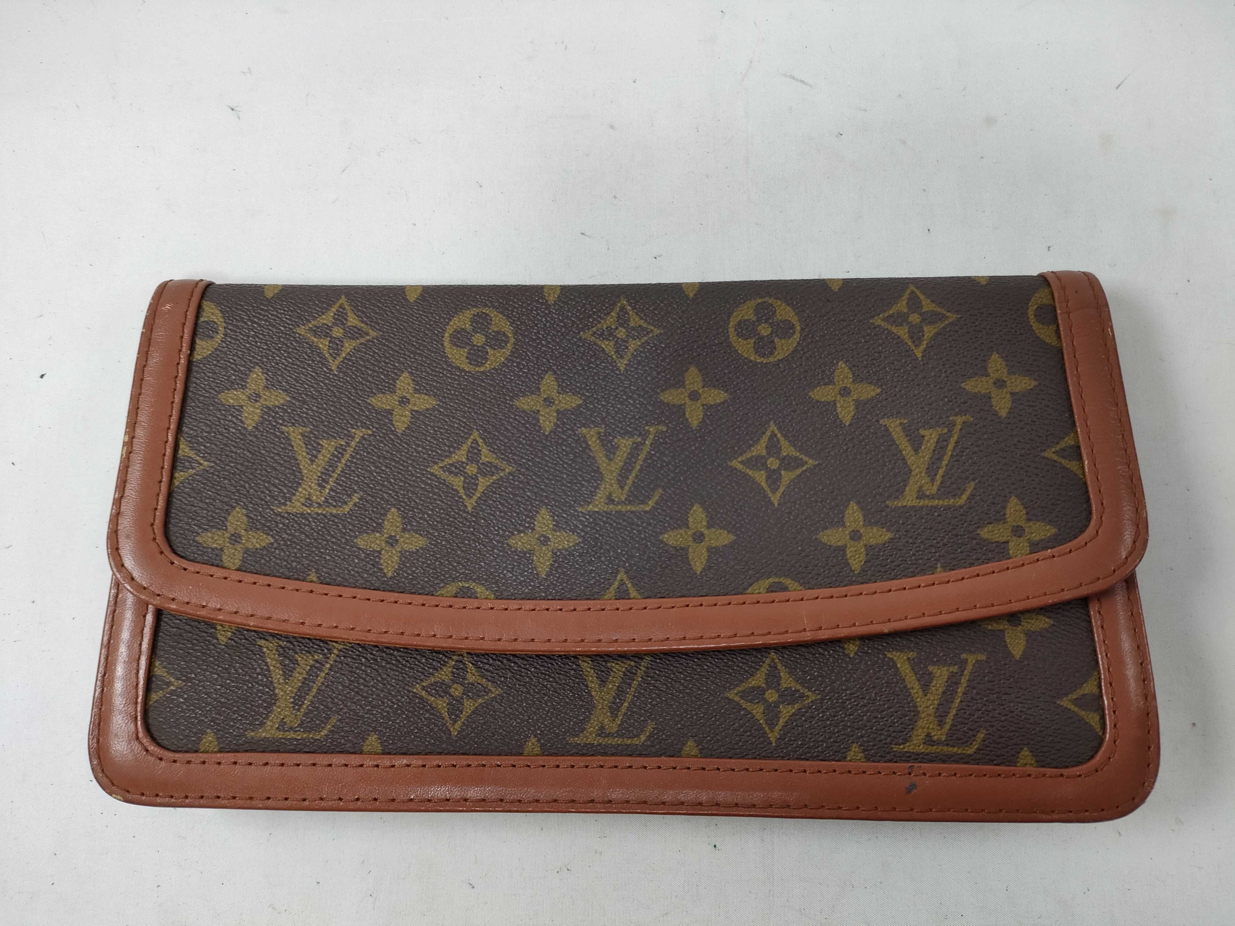 Monogram Louis Vuitton Monogram Pochette Dam PM M51812 Clutch Bag Second Bag