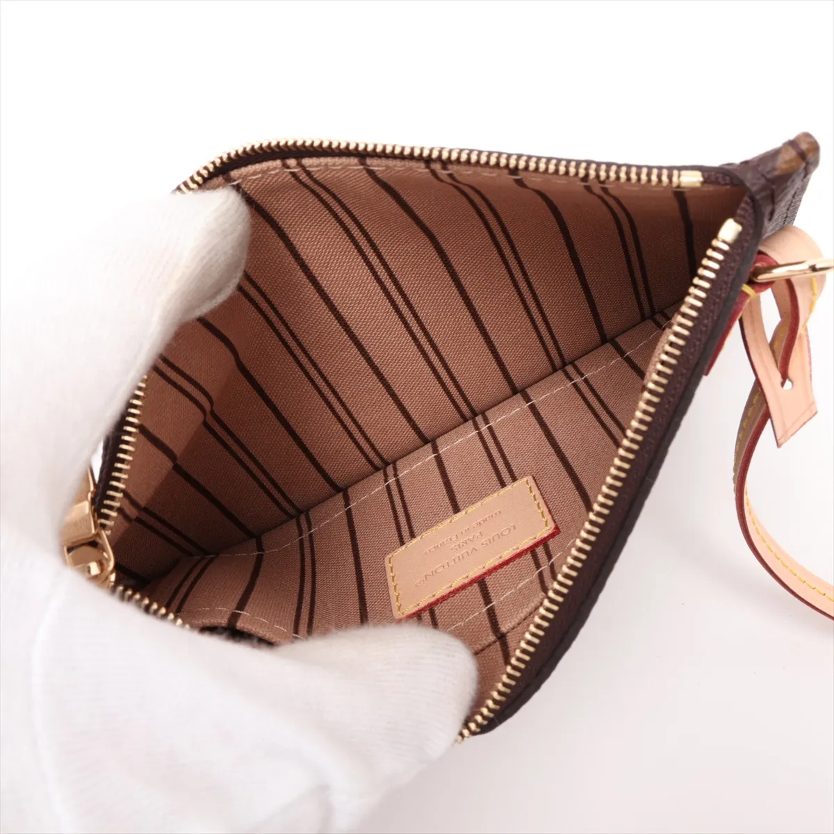 Monogram Neverfull PM M46979 Brown (RFID detected) — view 9
