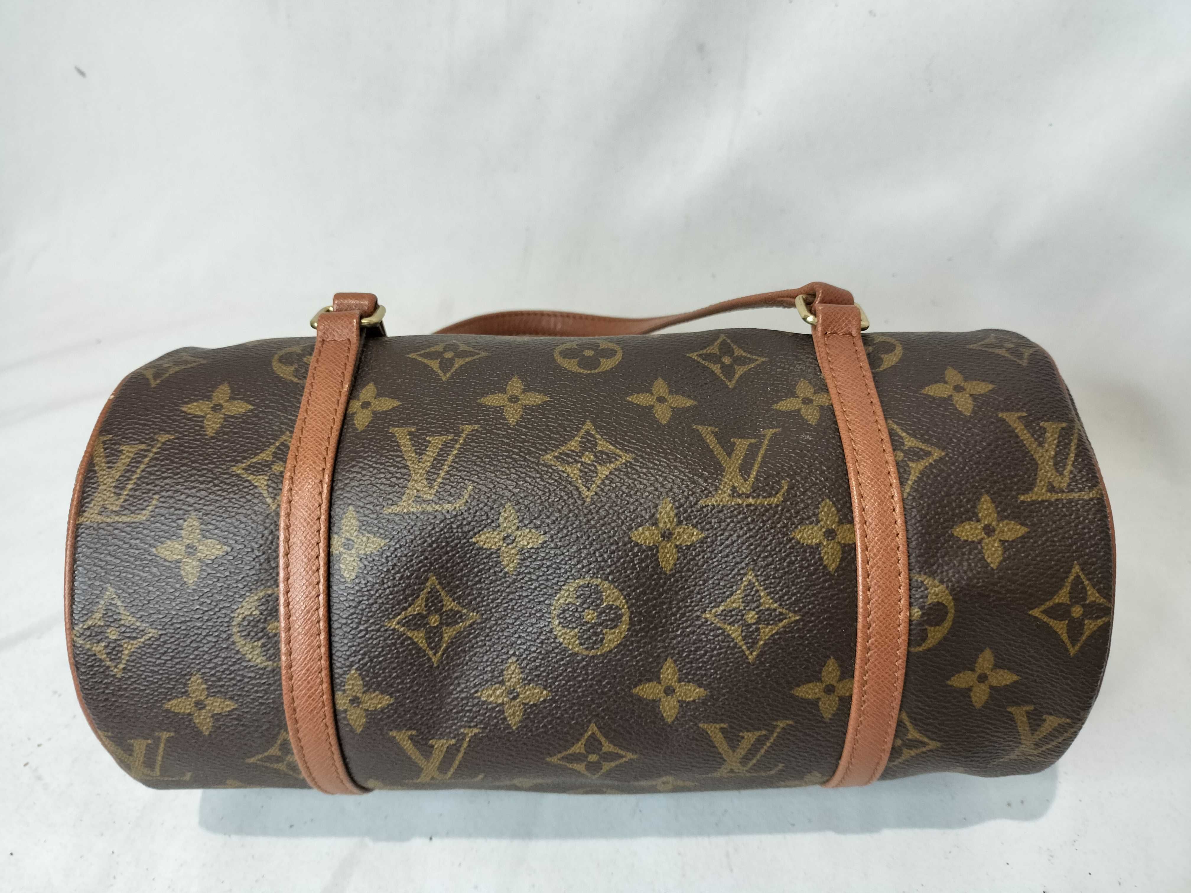 Monogram Old Papillon Handbag (without pouch) — view 7
