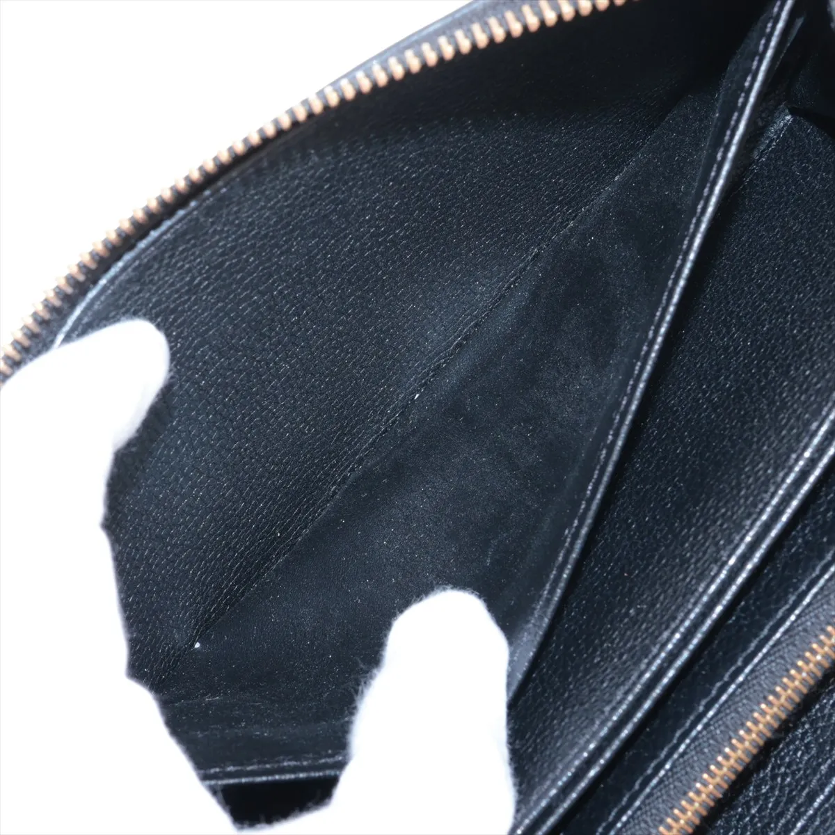 Empreinte Zippy Wallet M60571 SP1175 Noir Round Zip Wallet — view 4