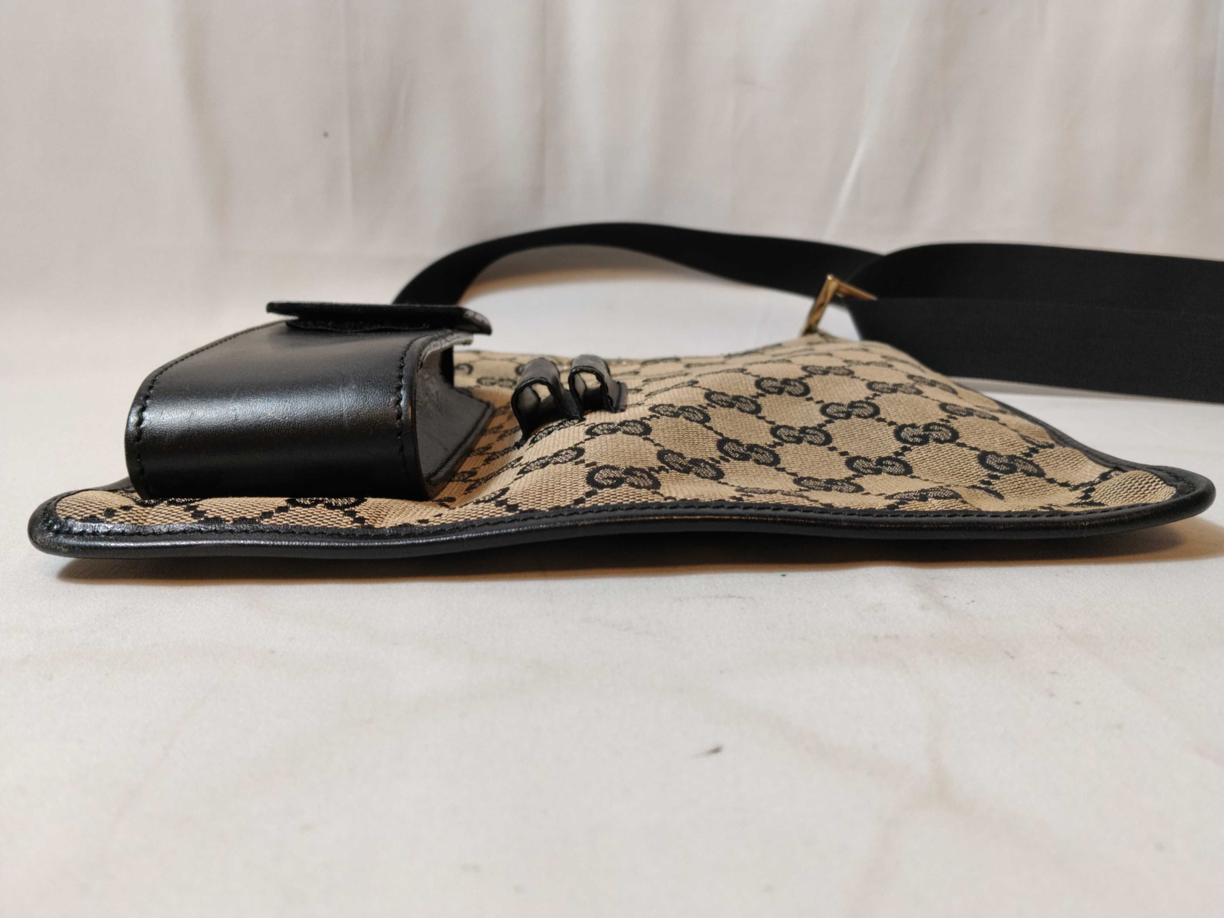 GG Canvas Shoulder Bag with Pen Case — view 7