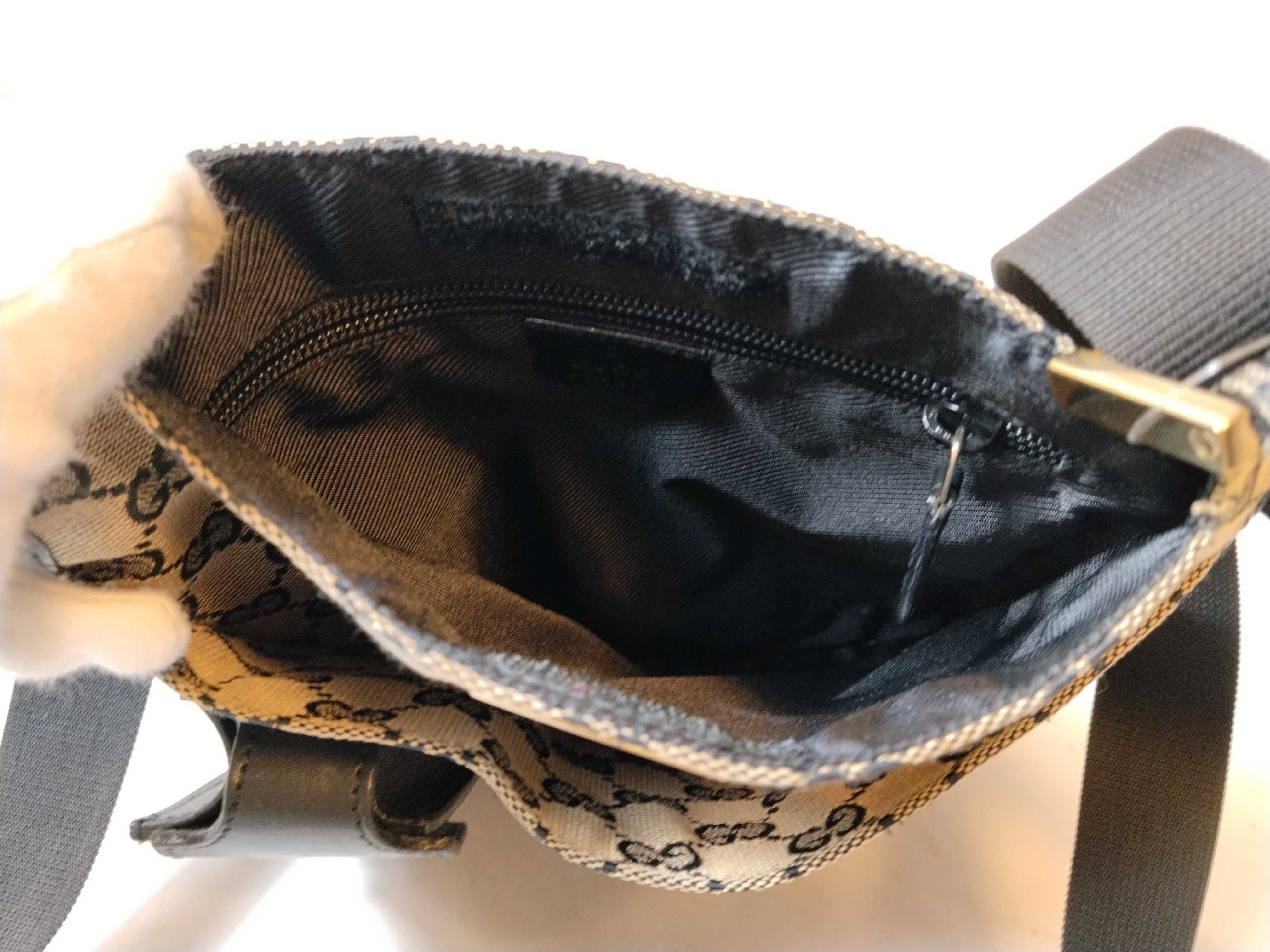 GG Canvas Shoulder Bag with Pen Case — view 9