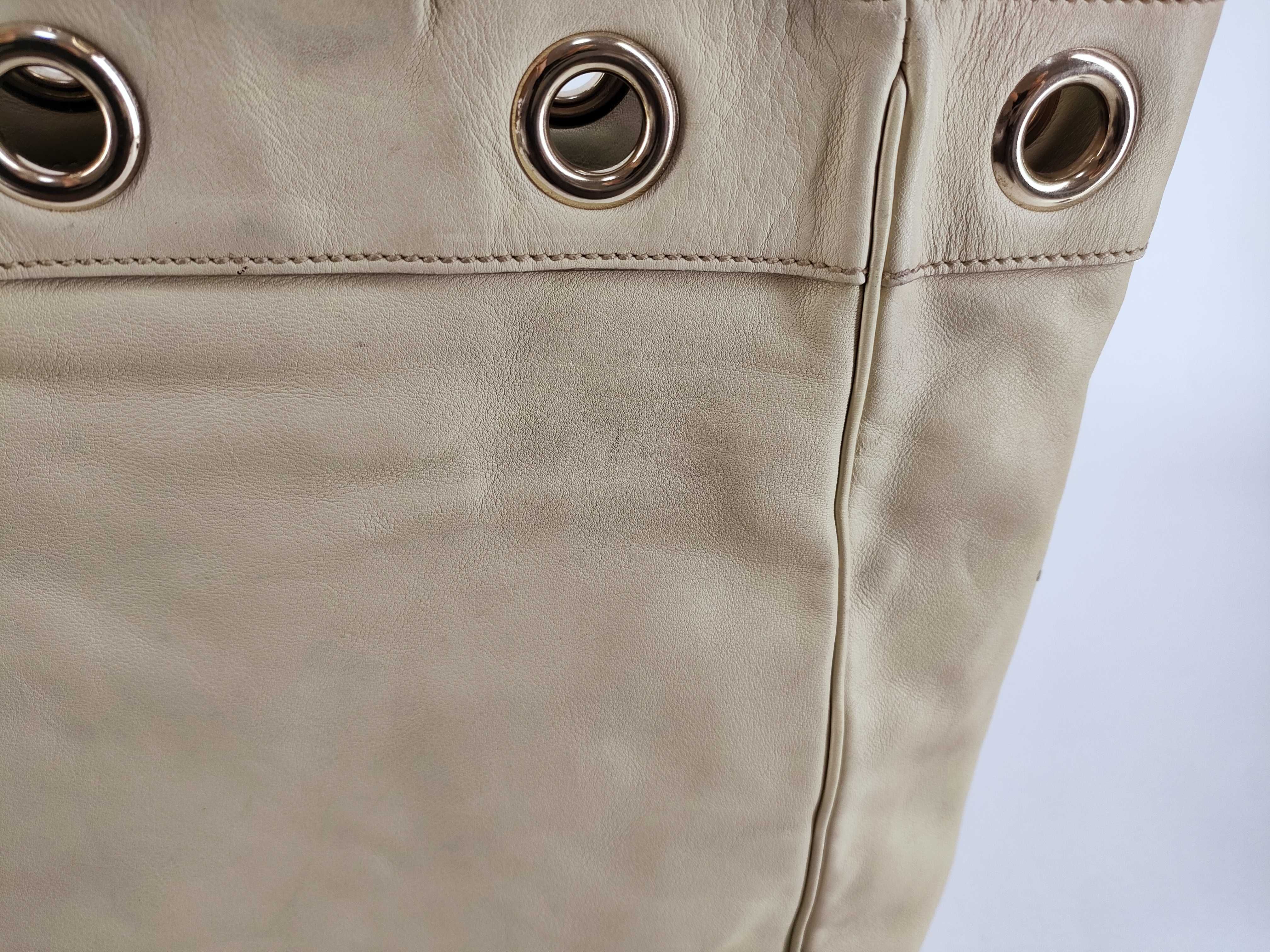 logo leather handbag — view 14