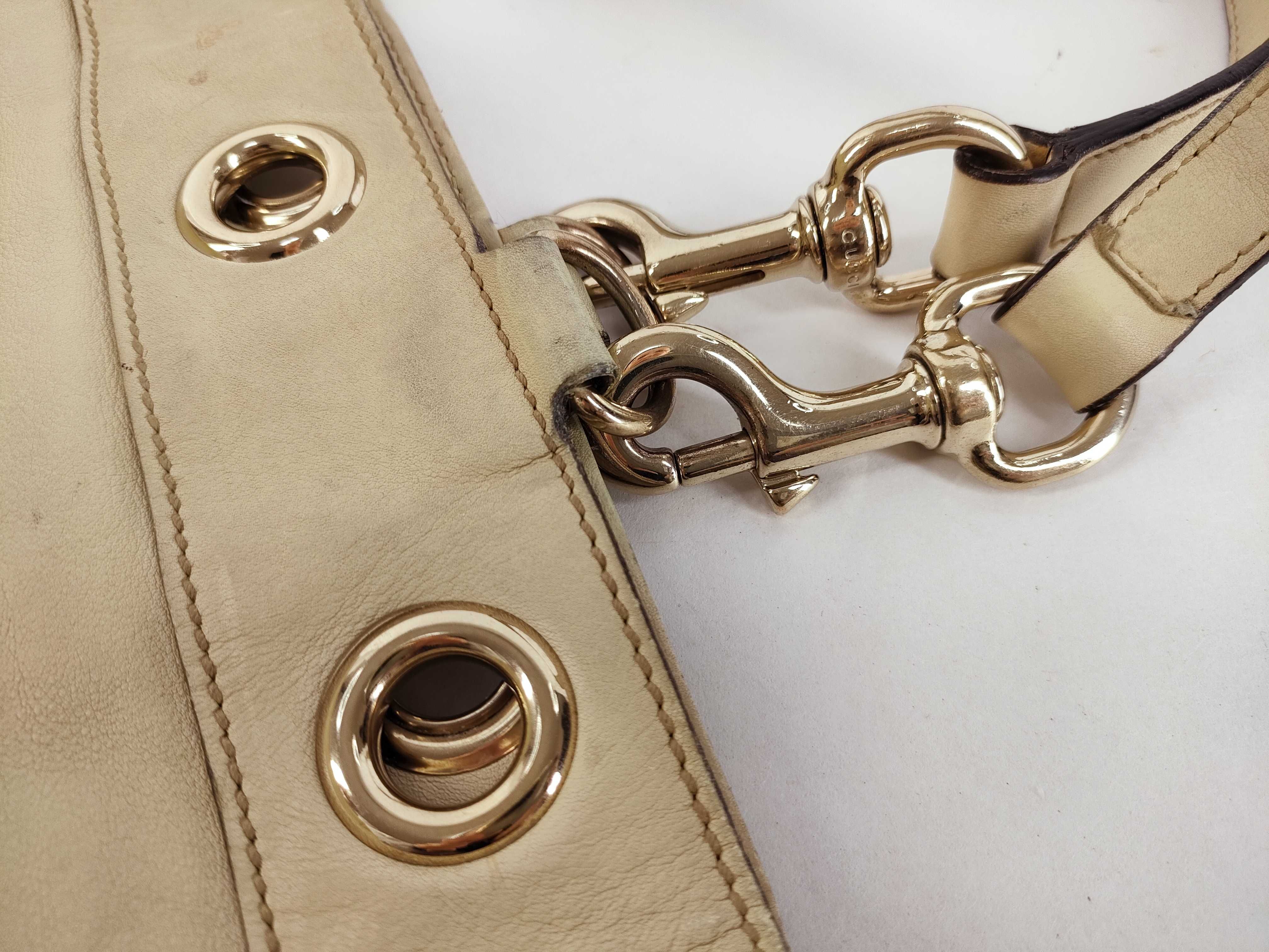 logo leather handbag — view 7
