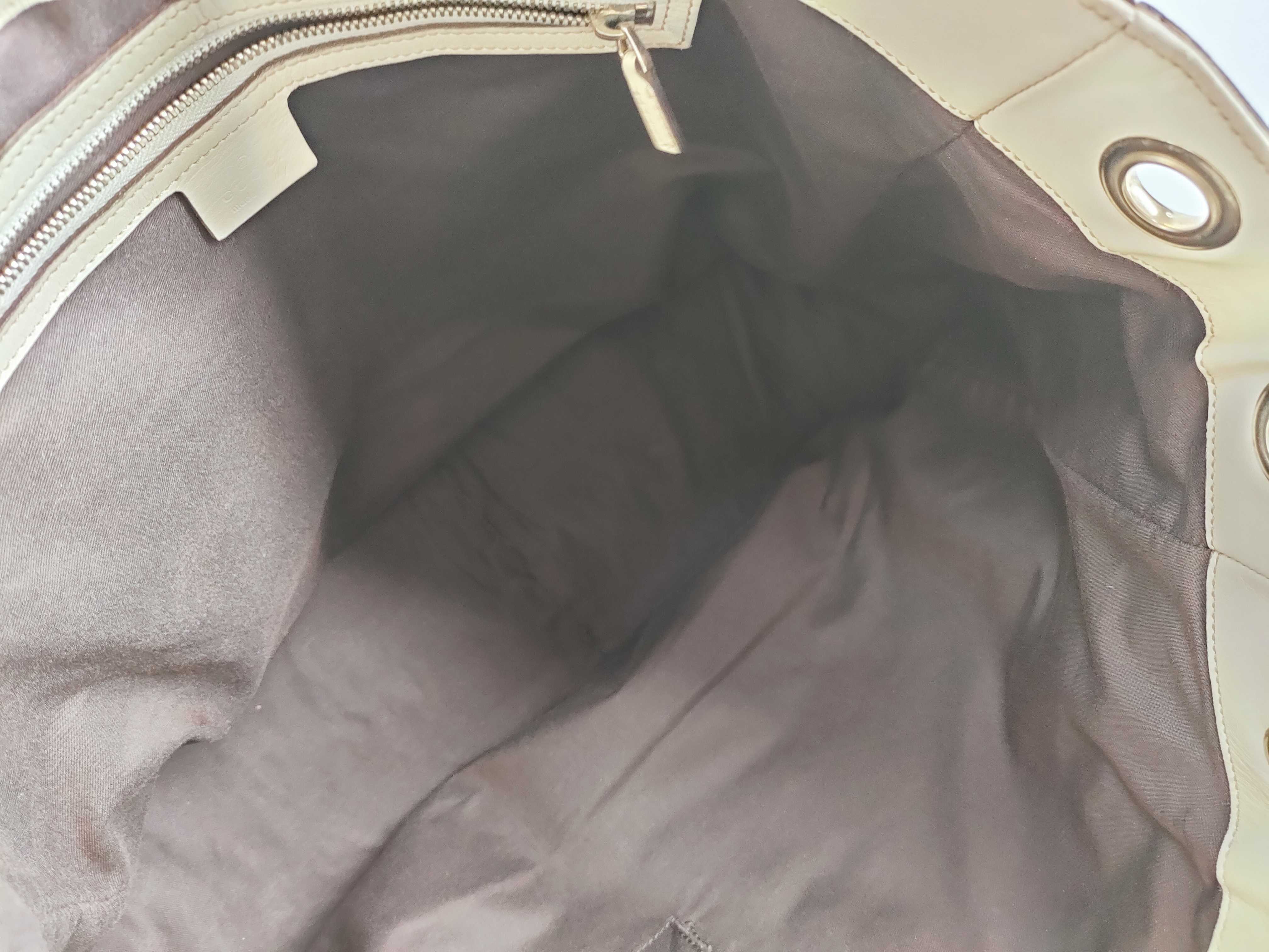 logo leather handbag — view 8