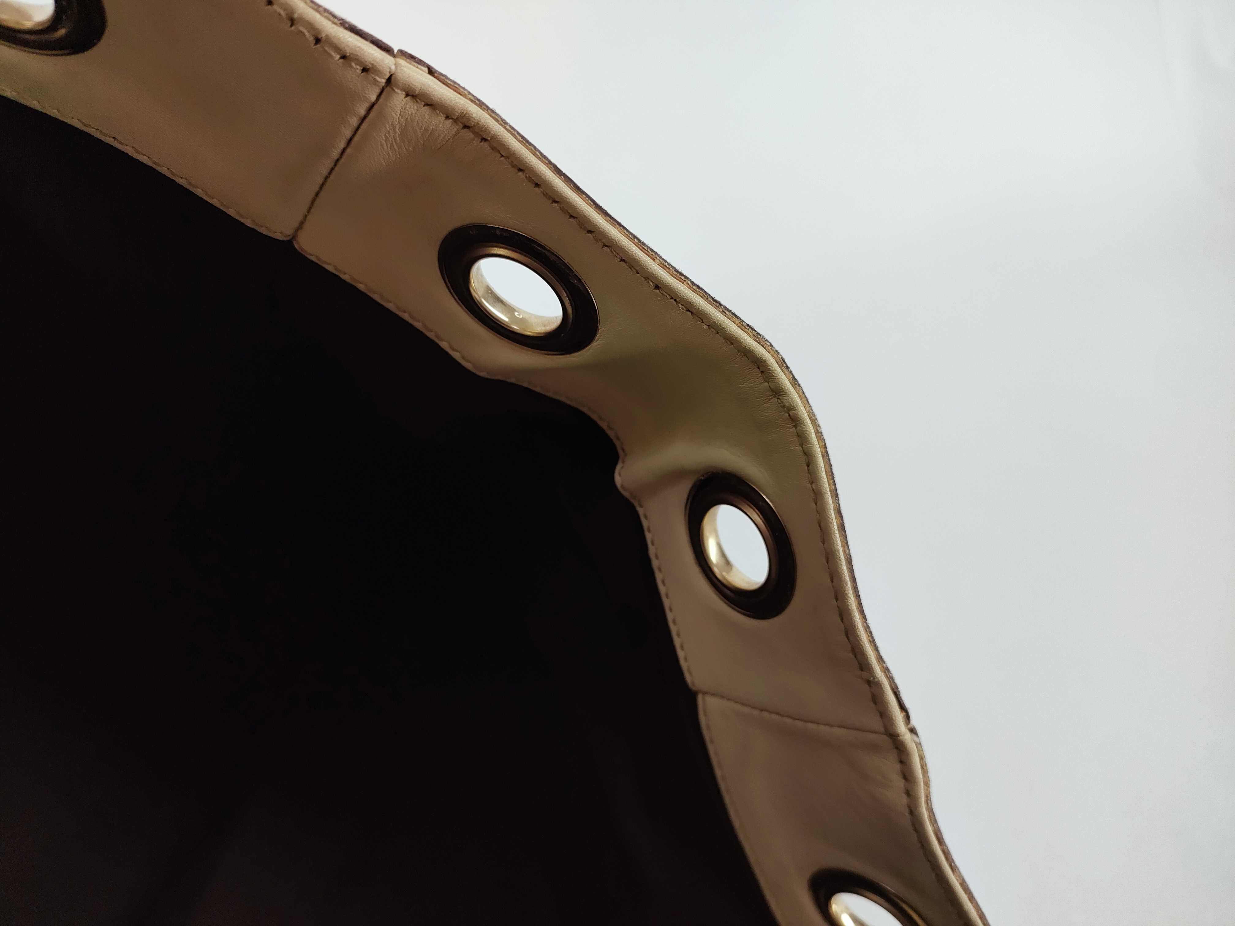 logo leather handbag — view 9