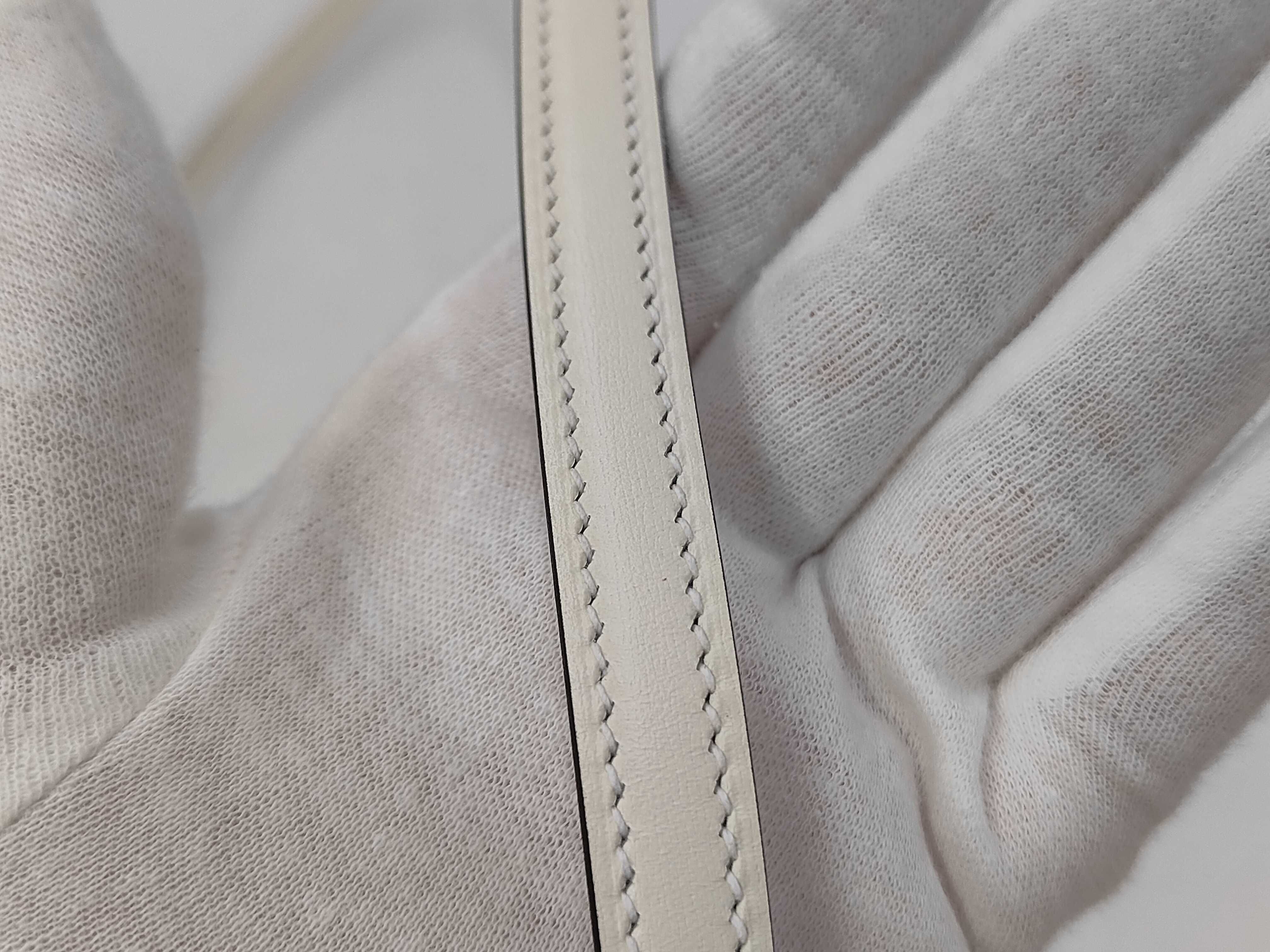 Constance Mini Miroir Cloute Box Calf Cream Silver Hardware G Stamp Shoulder Bag — view 6