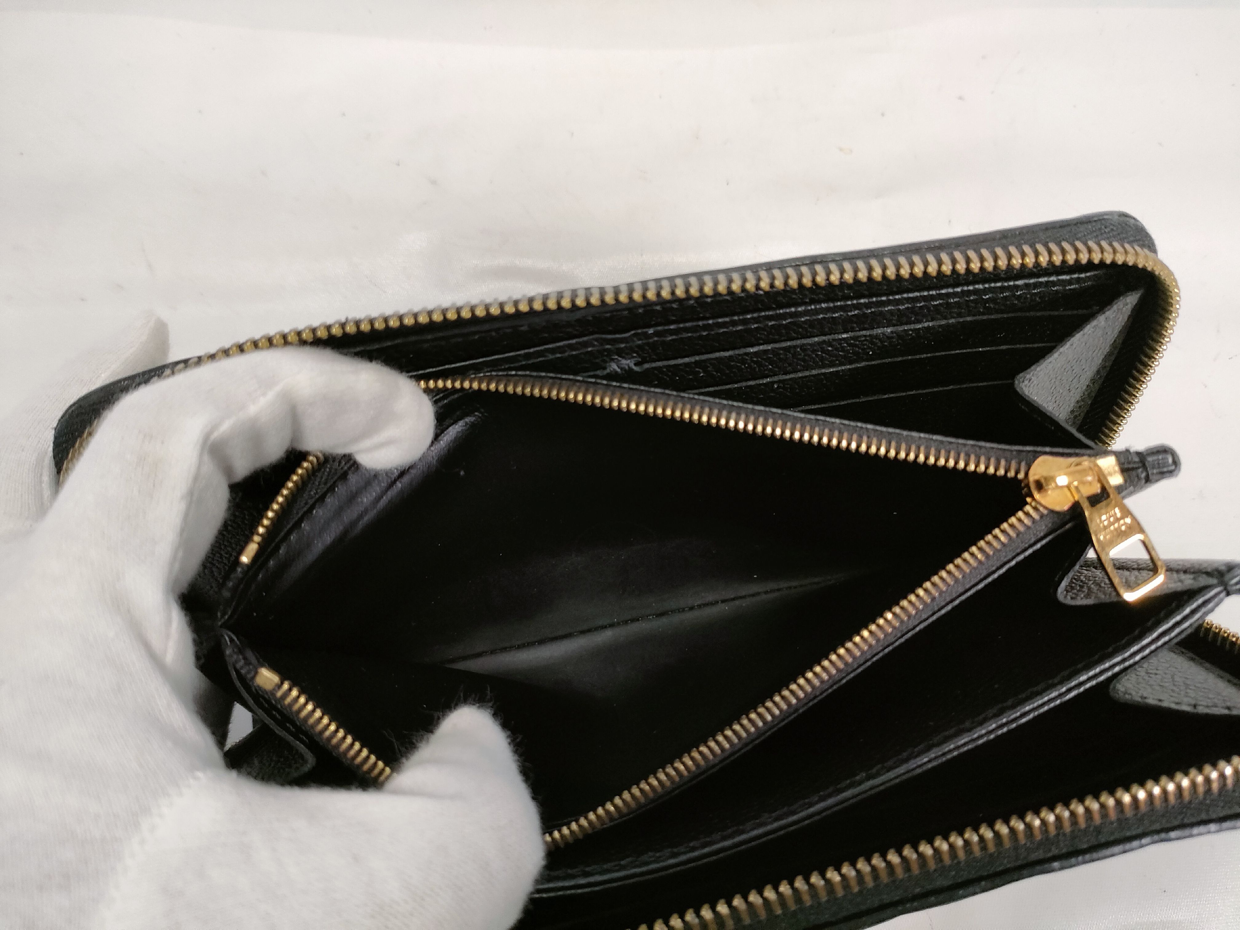 Monogram Empreinte Black Zippy Wallet — view 11