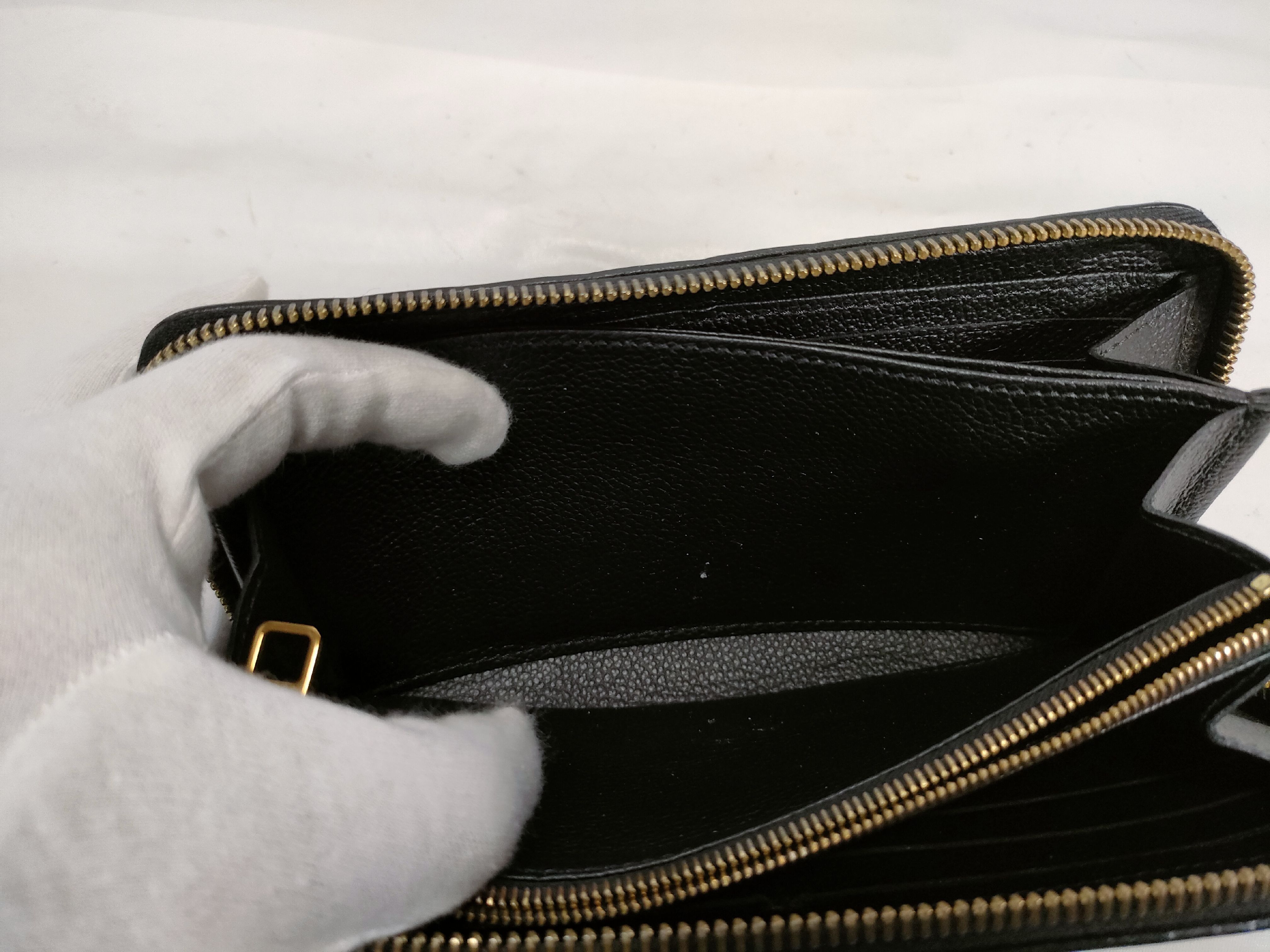Monogram Empreinte Black Zippy Wallet — view 14