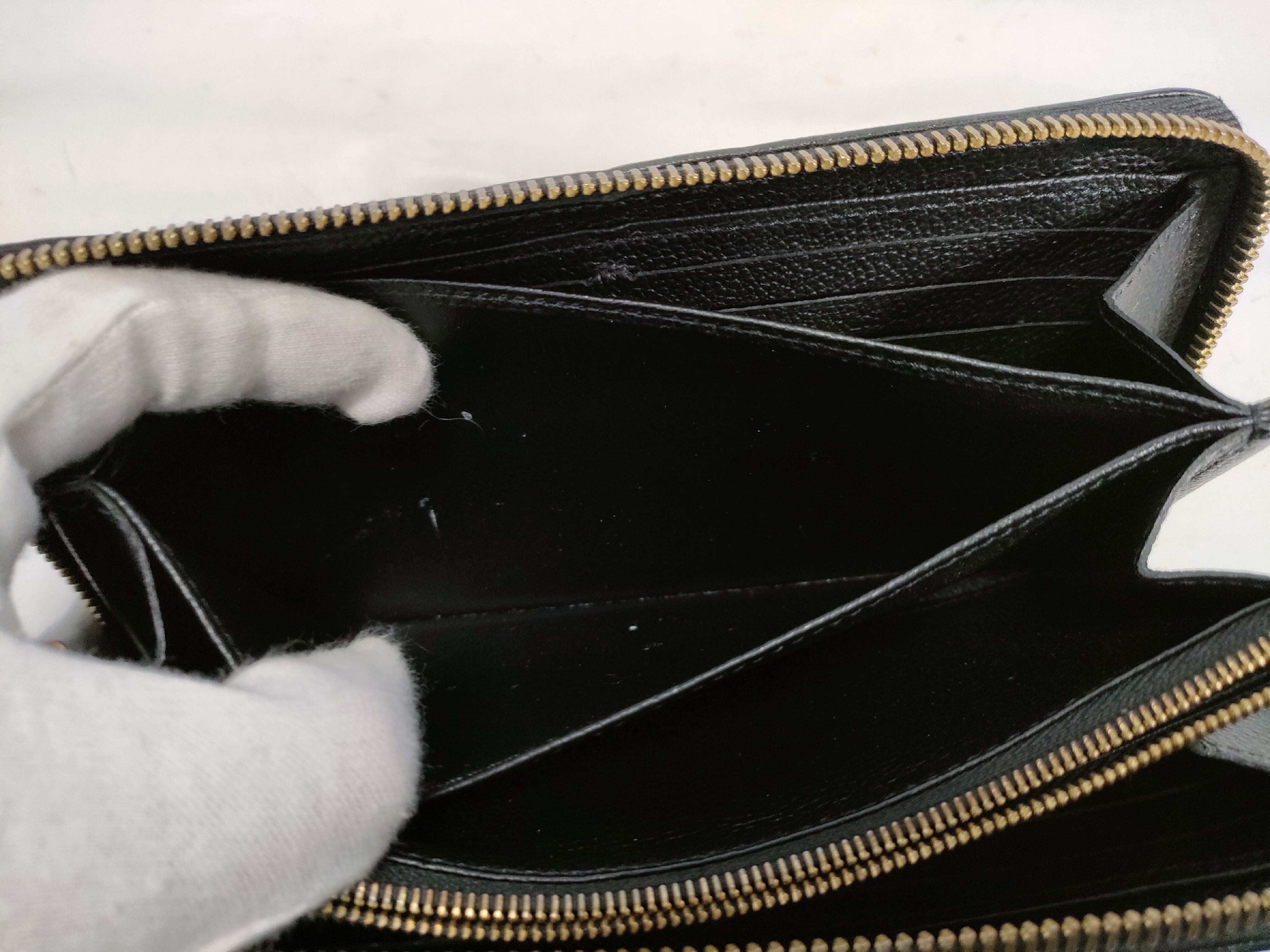 Monogram Empreinte Black Zippy Wallet — view 15