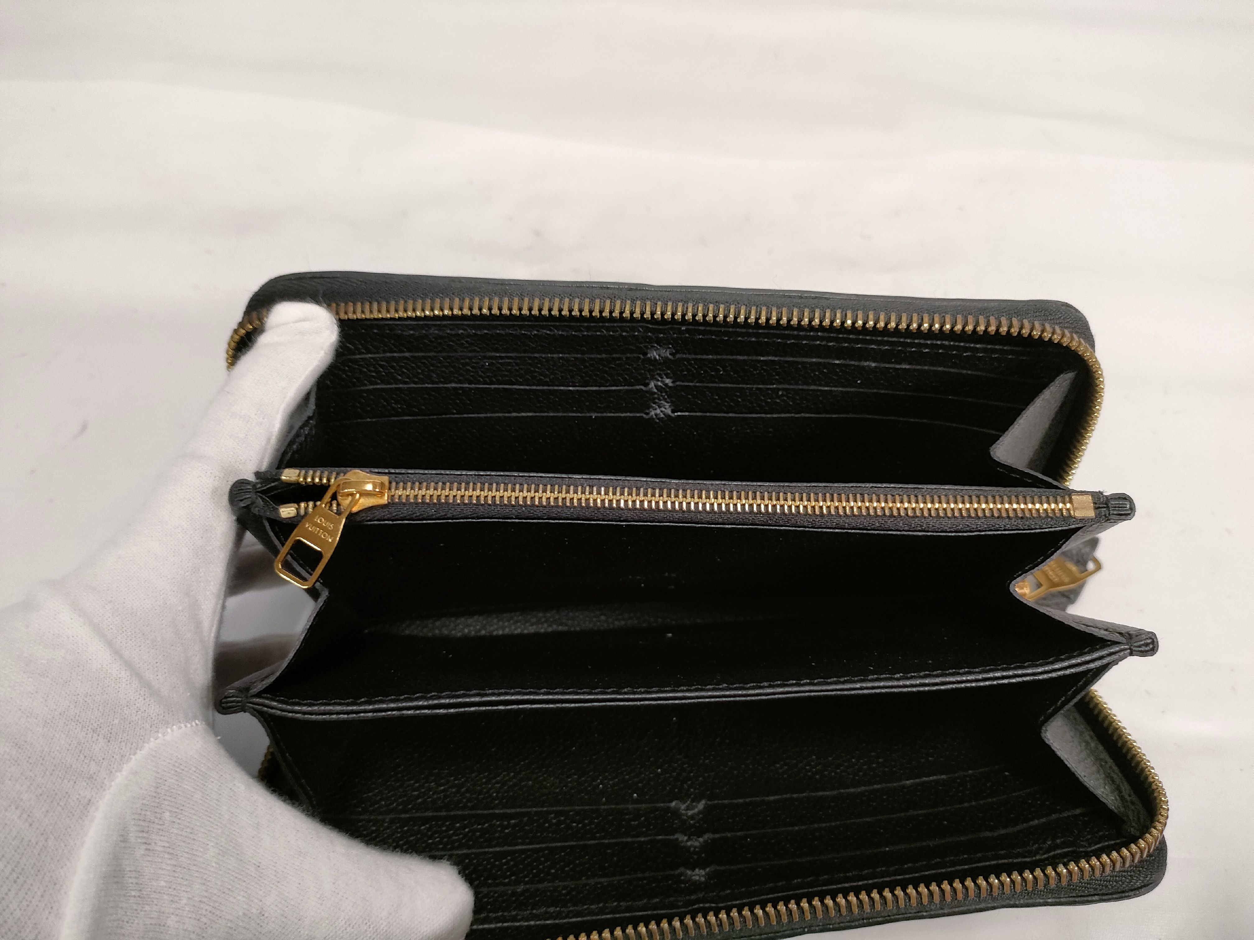 Monogram Empreinte Black Zippy Wallet — view 9