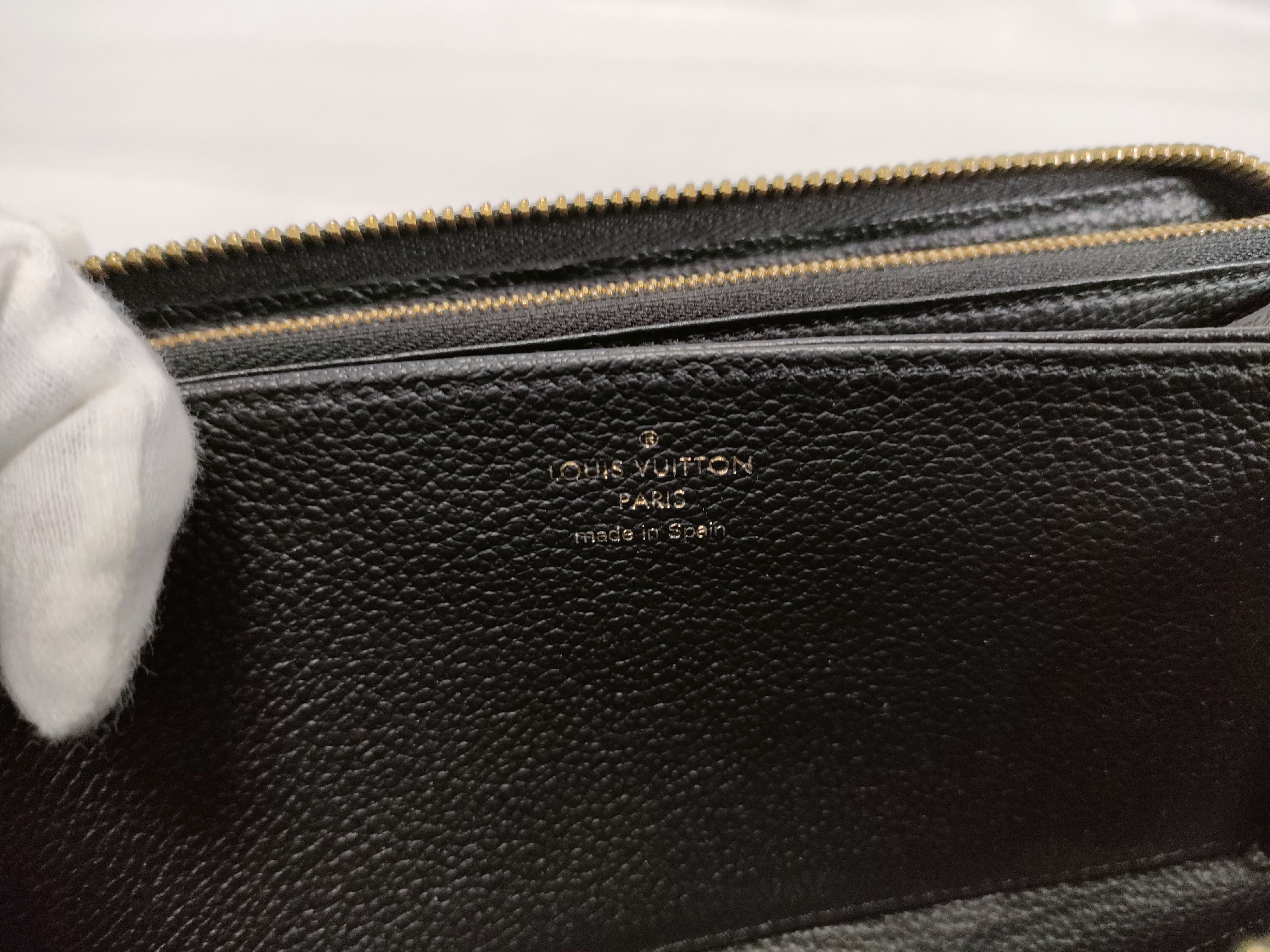 Monogram Empreinte Black Zippy Wallet — view 10