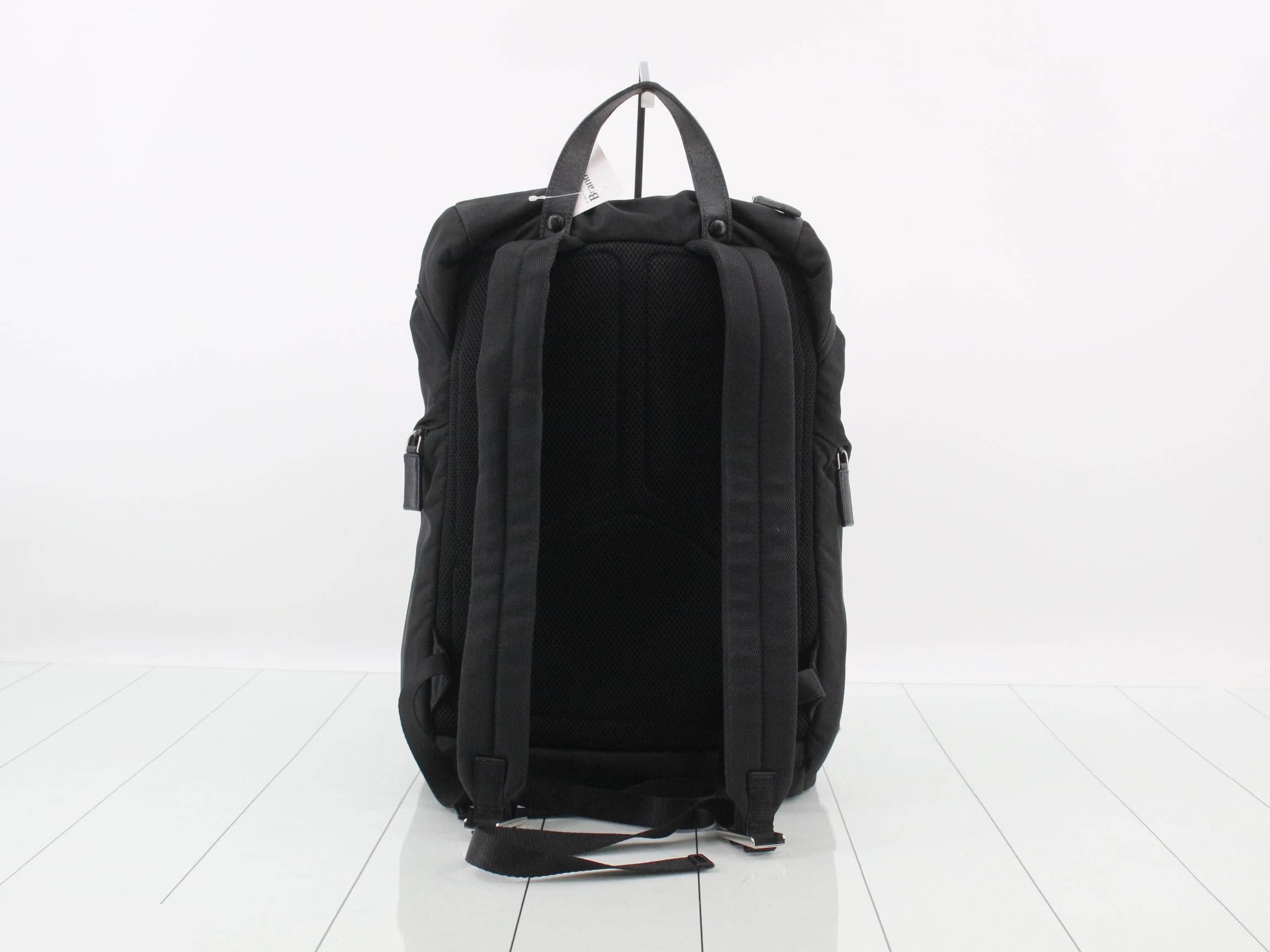 Nylon Triangular Plate Backpack — view 2