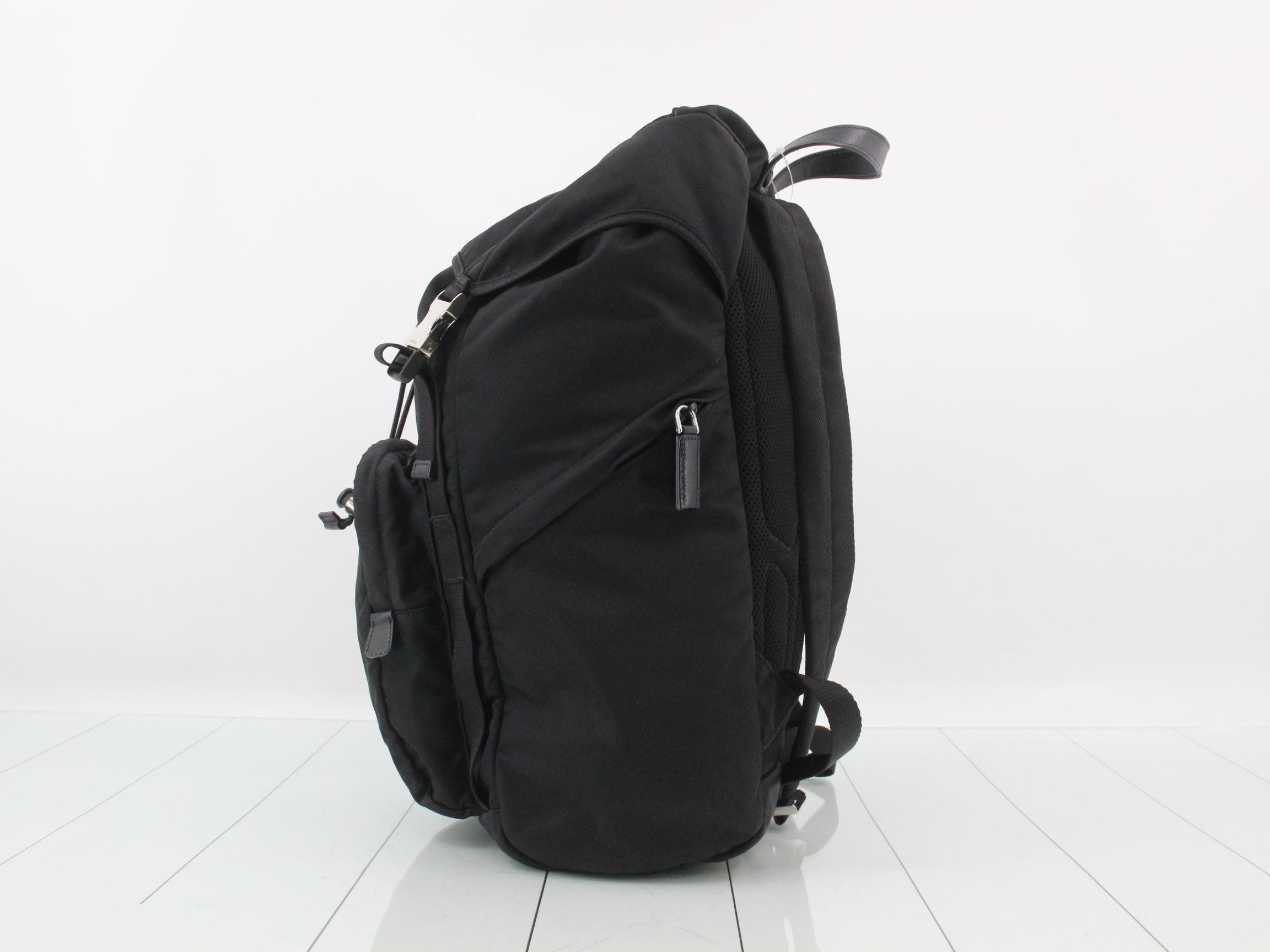 Nylon Triangular Plate Backpack — view 3