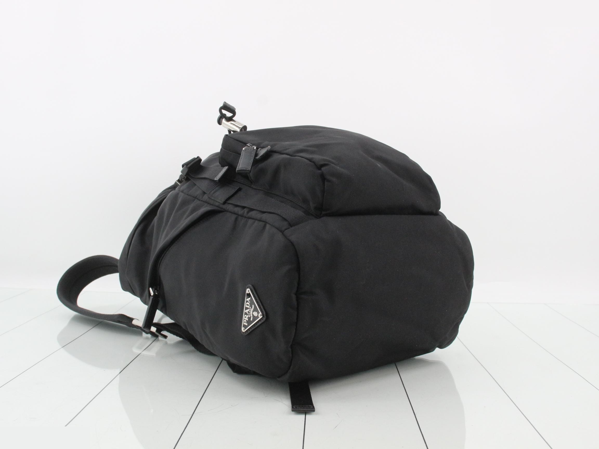 Nylon Triangular Plate Backpack — view 5