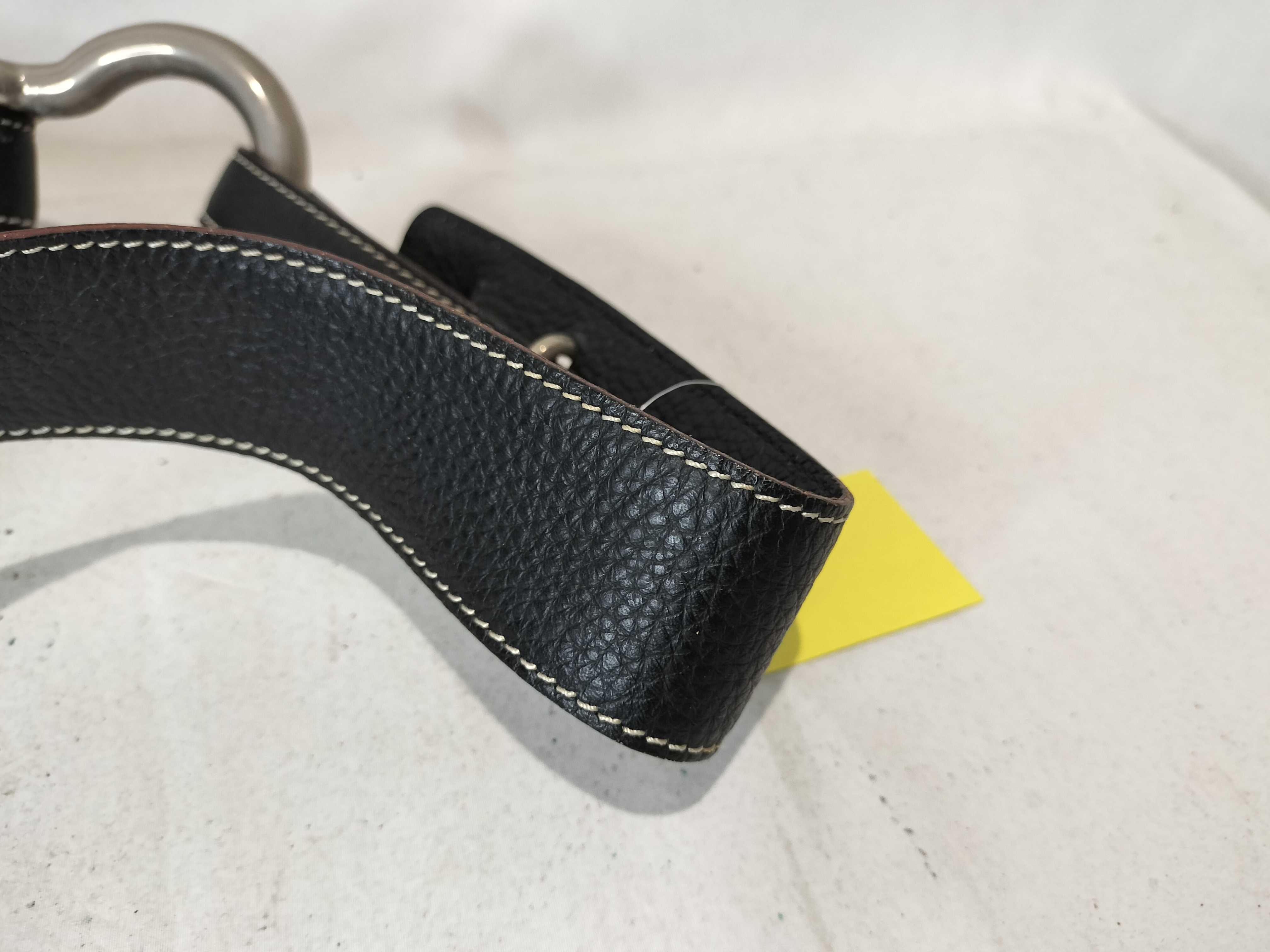 London One-Shoulder Leather Black Handbag — view 4