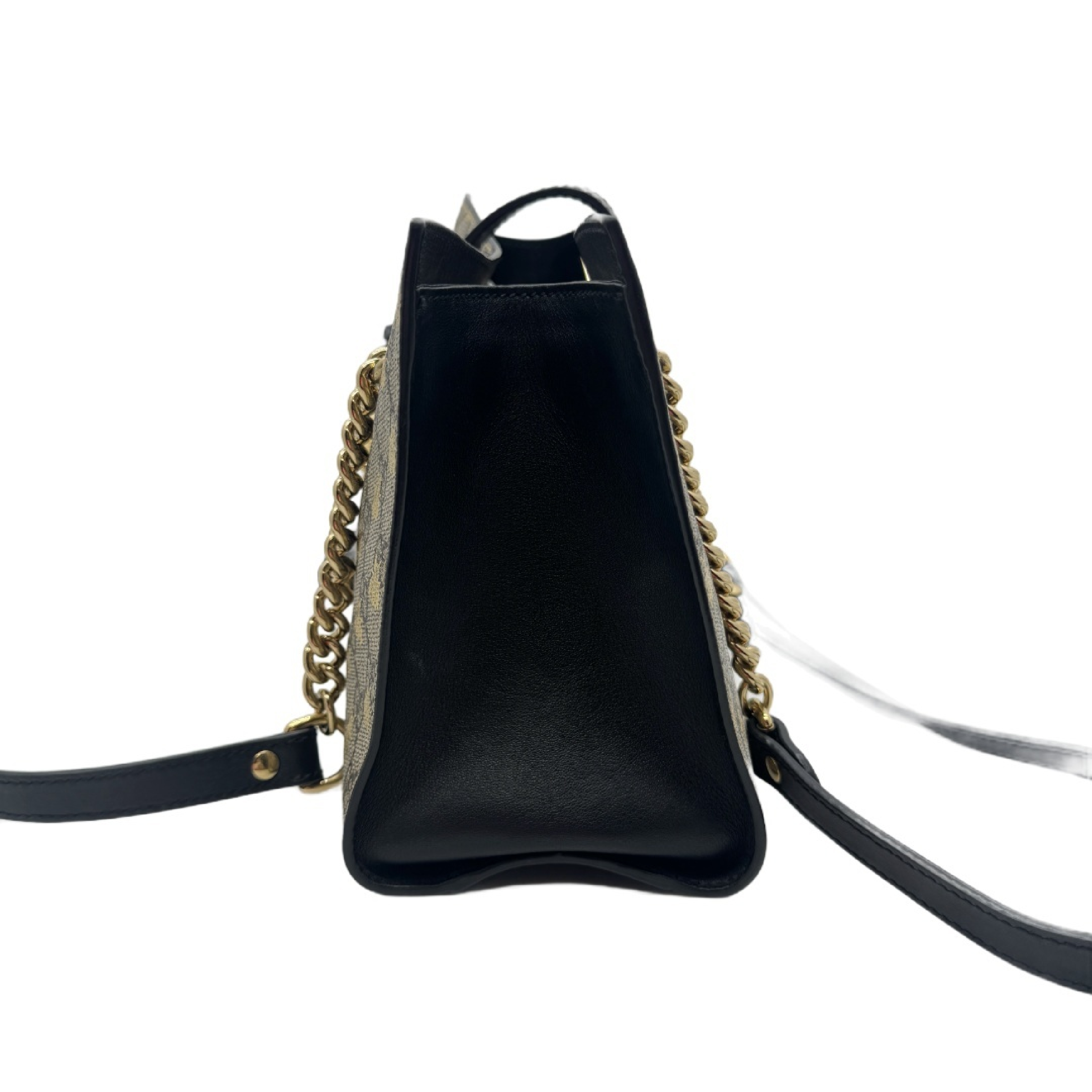 GG Supreme Bee Padlock Tote Bag Shoulder Bag — view 3