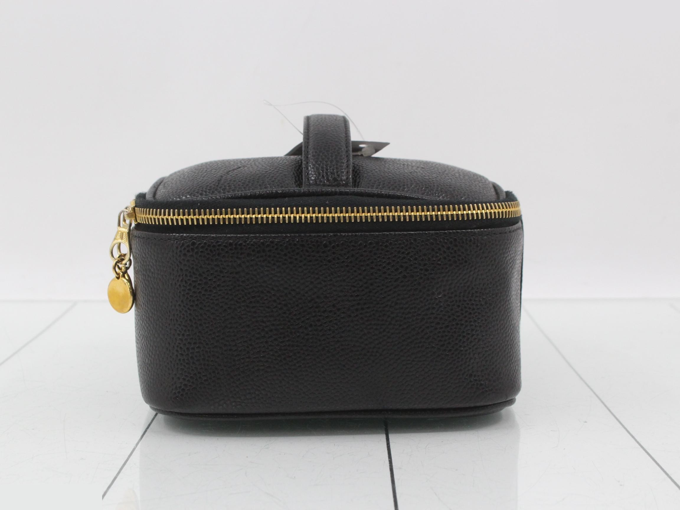 Caviar Skin Vanity Bag — view 3