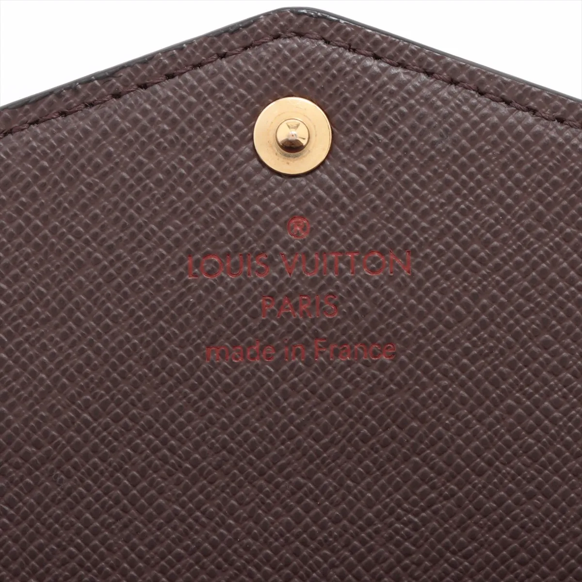 Damier Portefeuille Sara N63209 Brown Long Wallet RFID Reaction — view 10