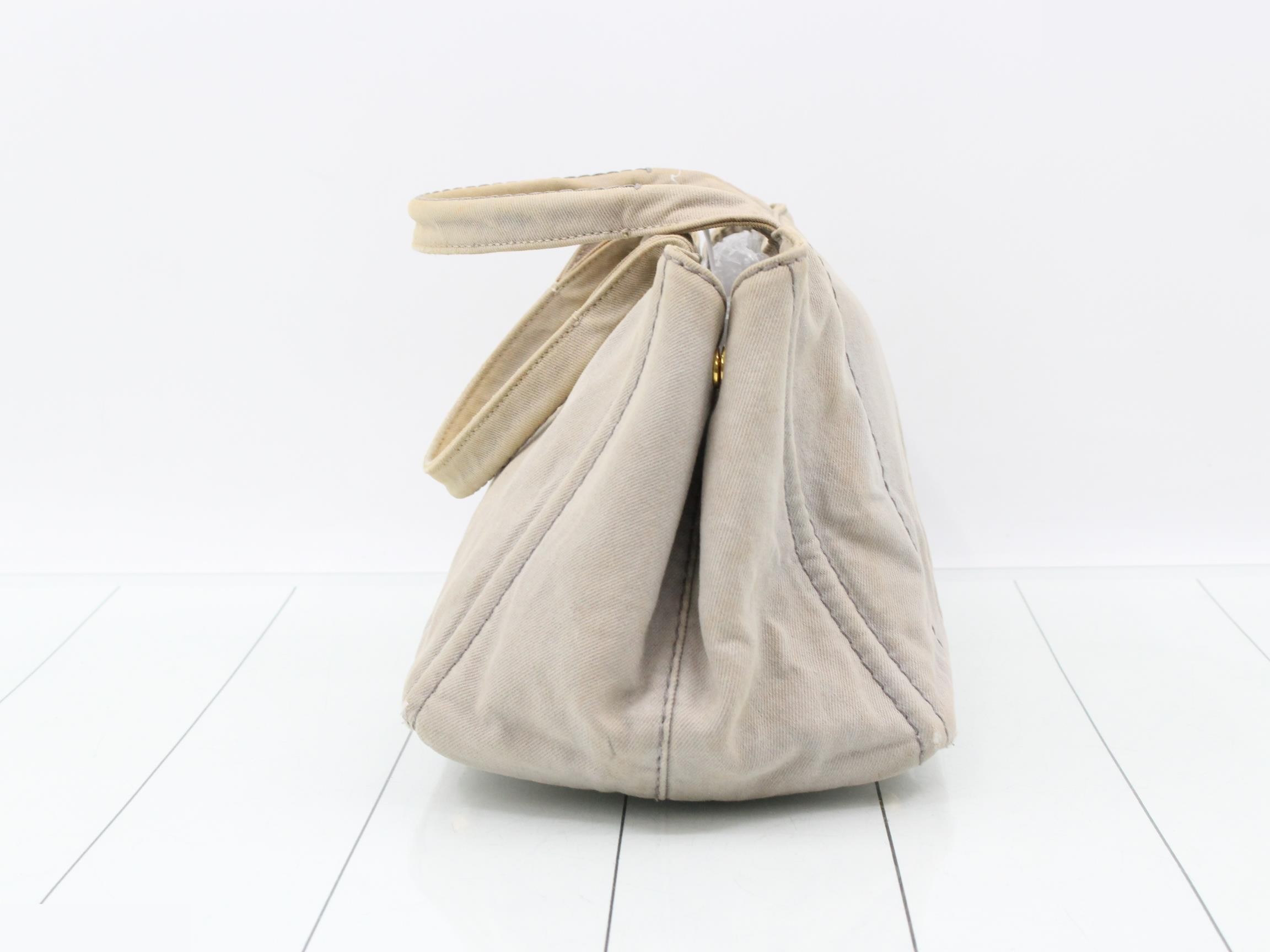 Canapa handbag, light gray — view 3