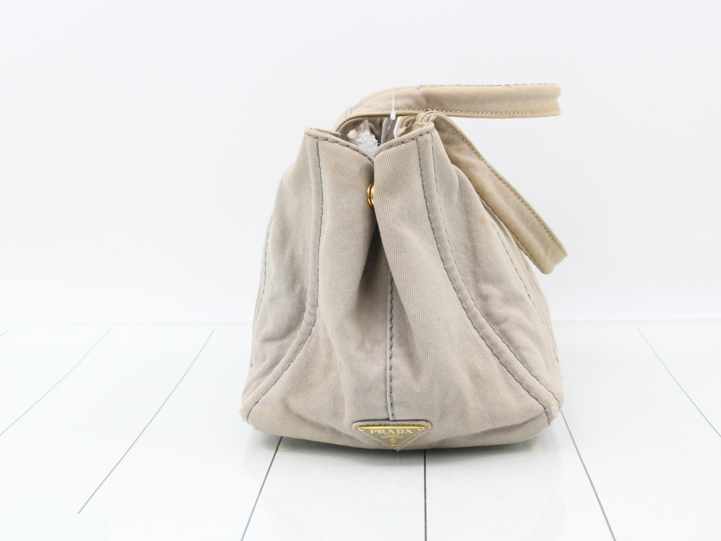 Canapa handbag, light gray — view 4