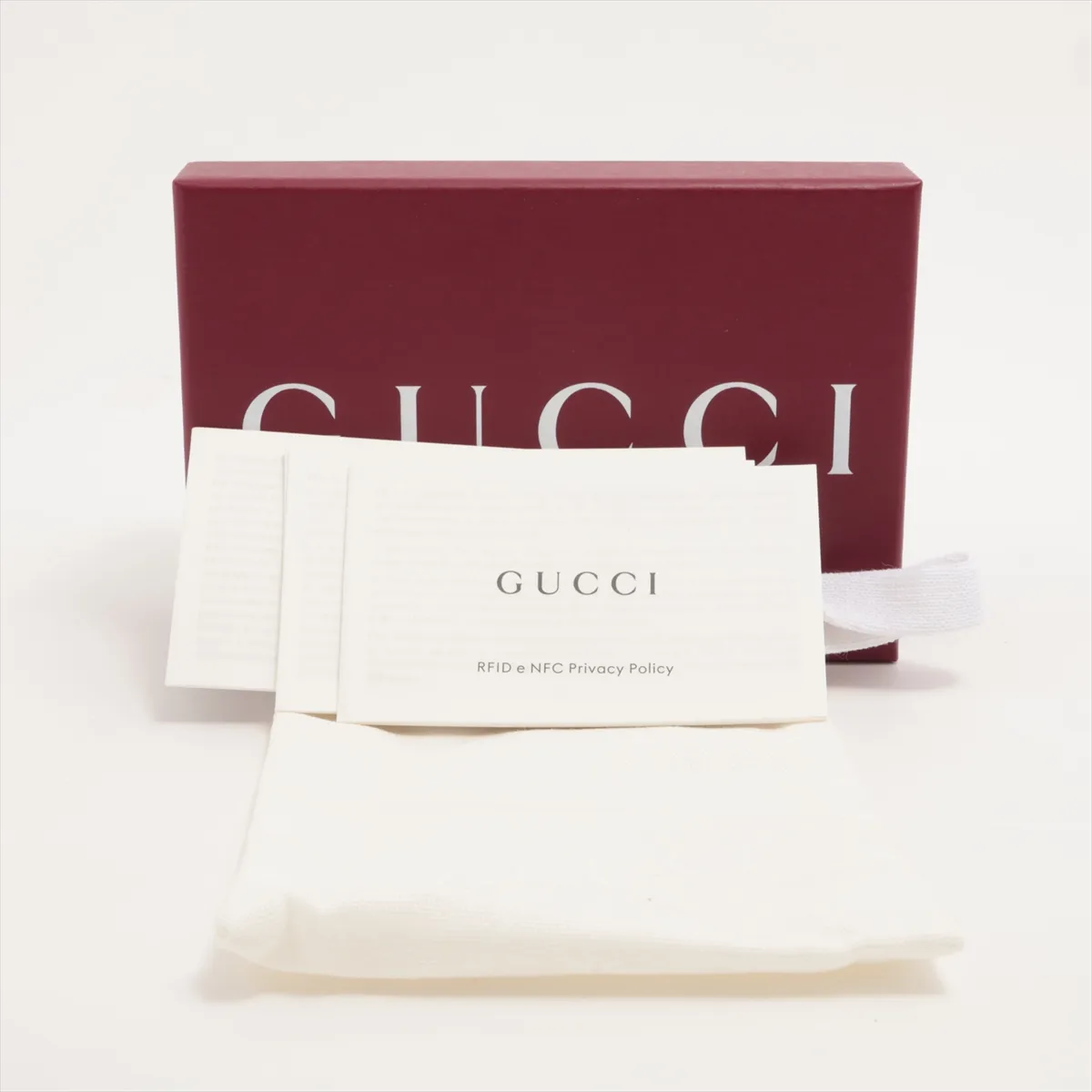 GG Supreme 818768 PVC Coin Case Beige x Bordeaux — view 5