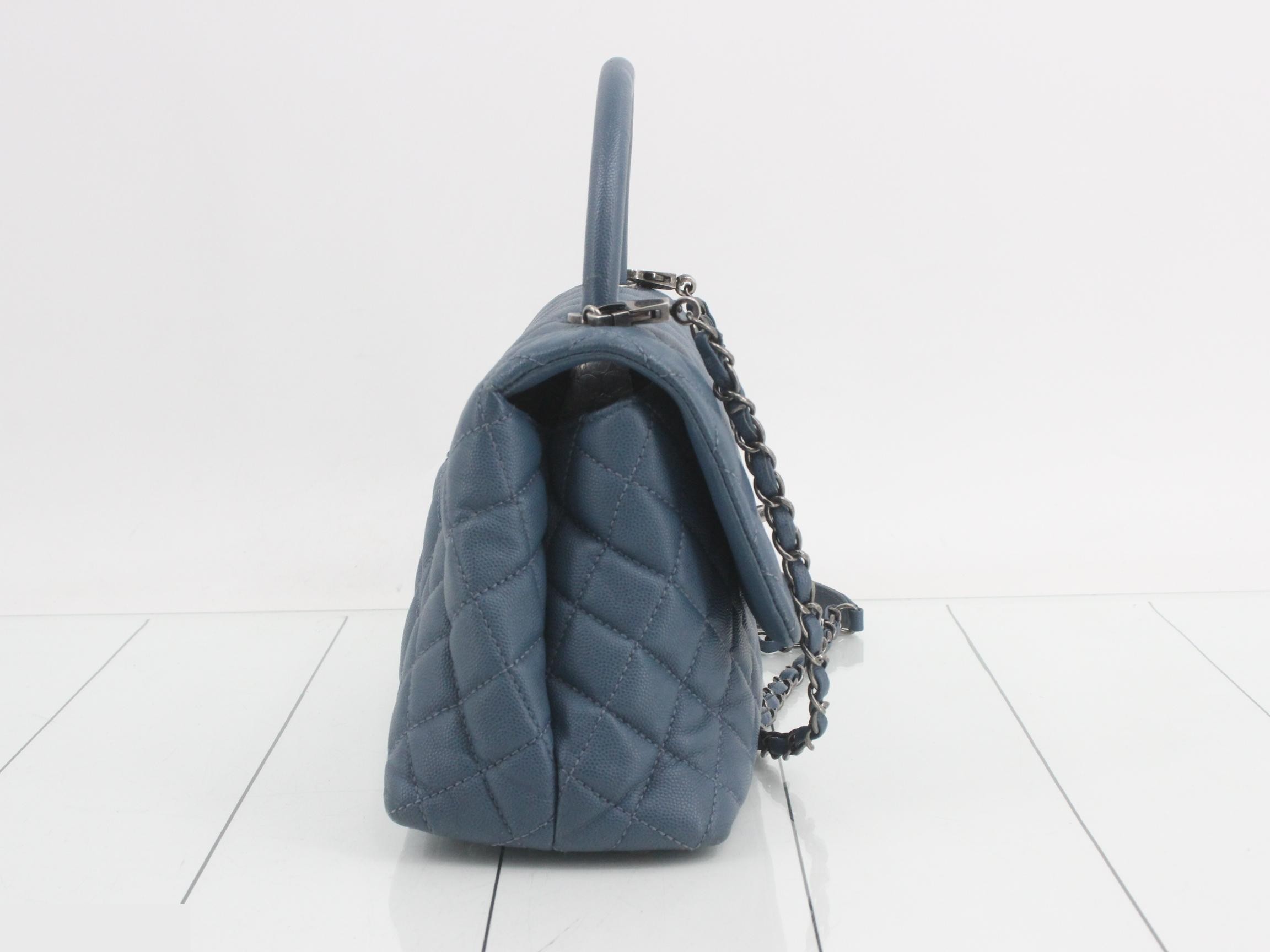 Coco Handle Caviar Skin 2-Way Shoulder/Handbag — view 4