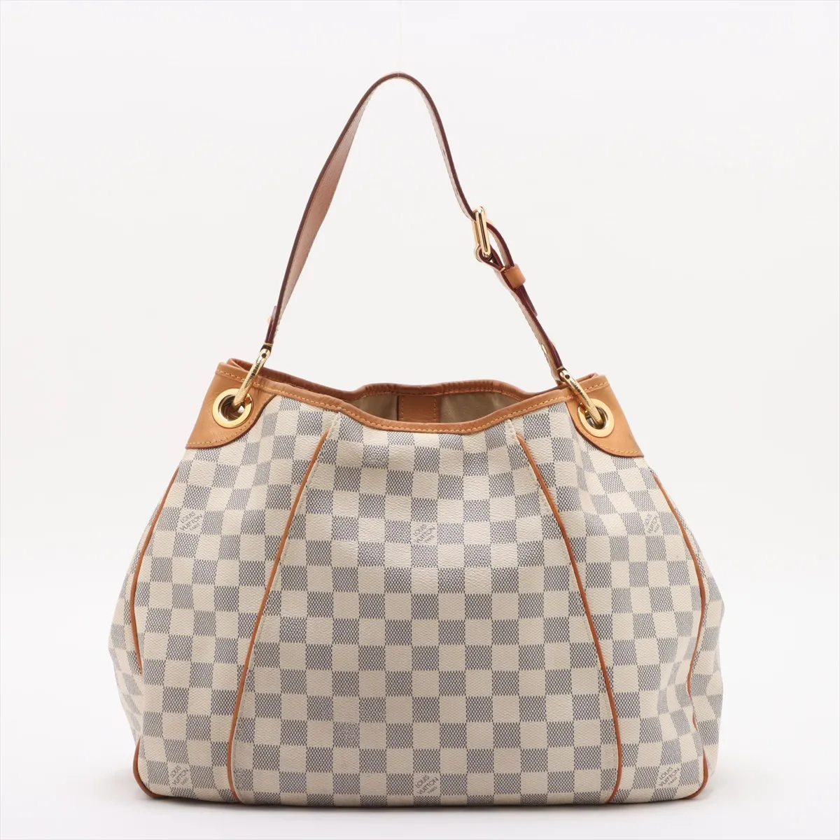 Damier Azur Galliera PM N55215 MI3078 White — view 2