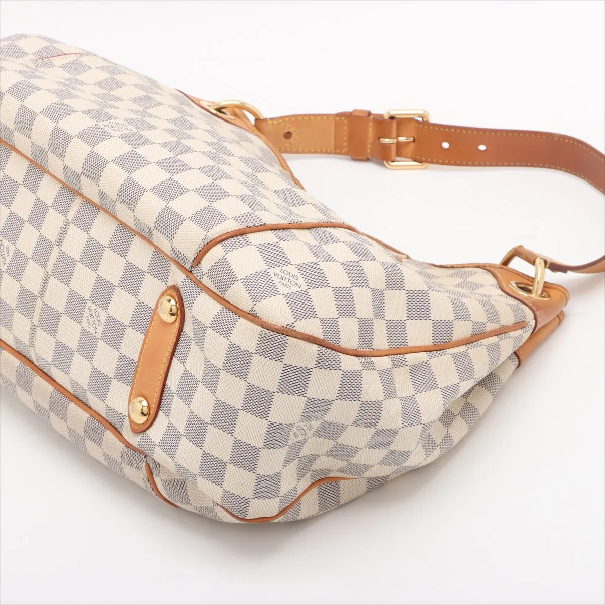 Damier Azur Galliera PM N55215 MI3078 White — view 3