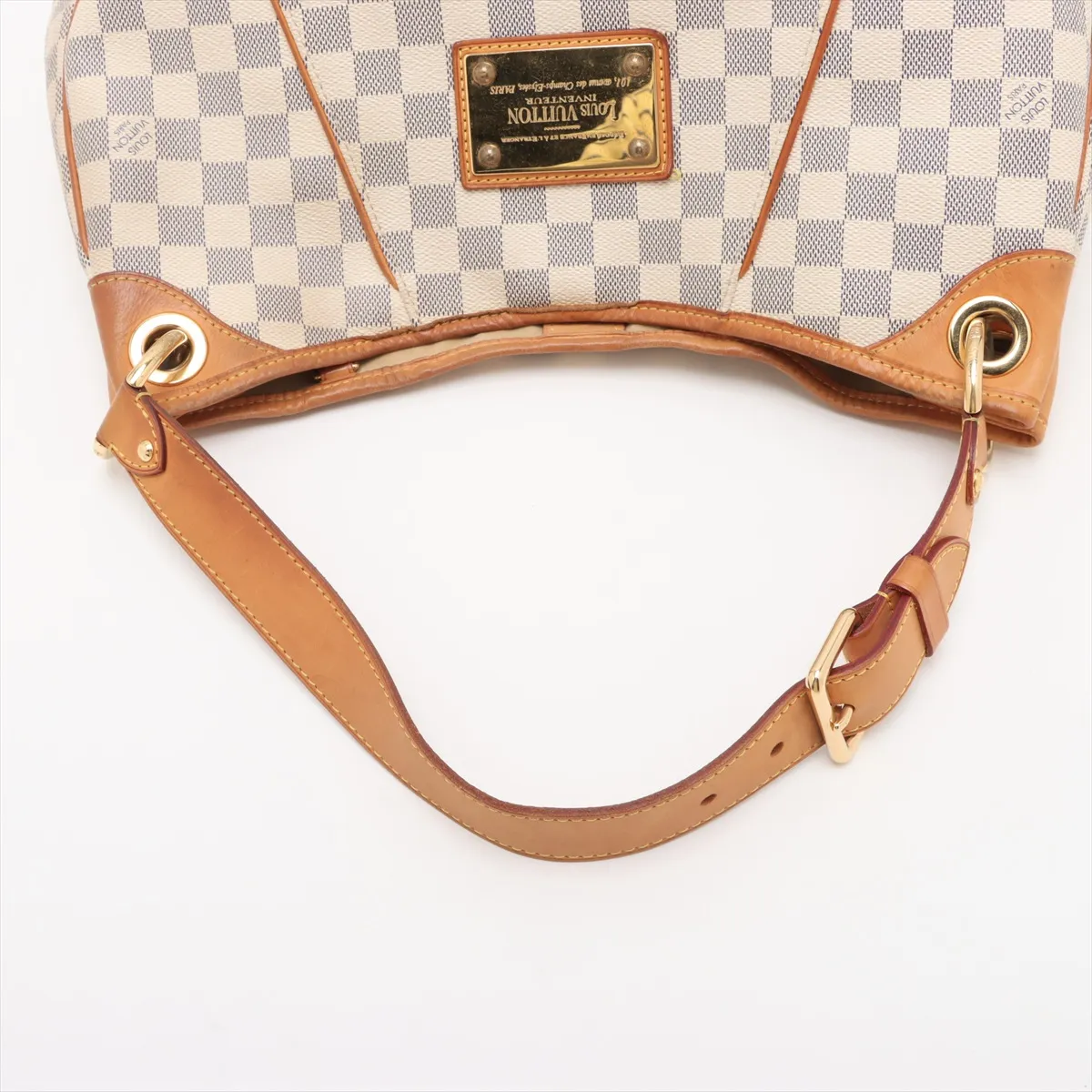 Damier Azur Galliera PM N55215 MI3078 White — view 5