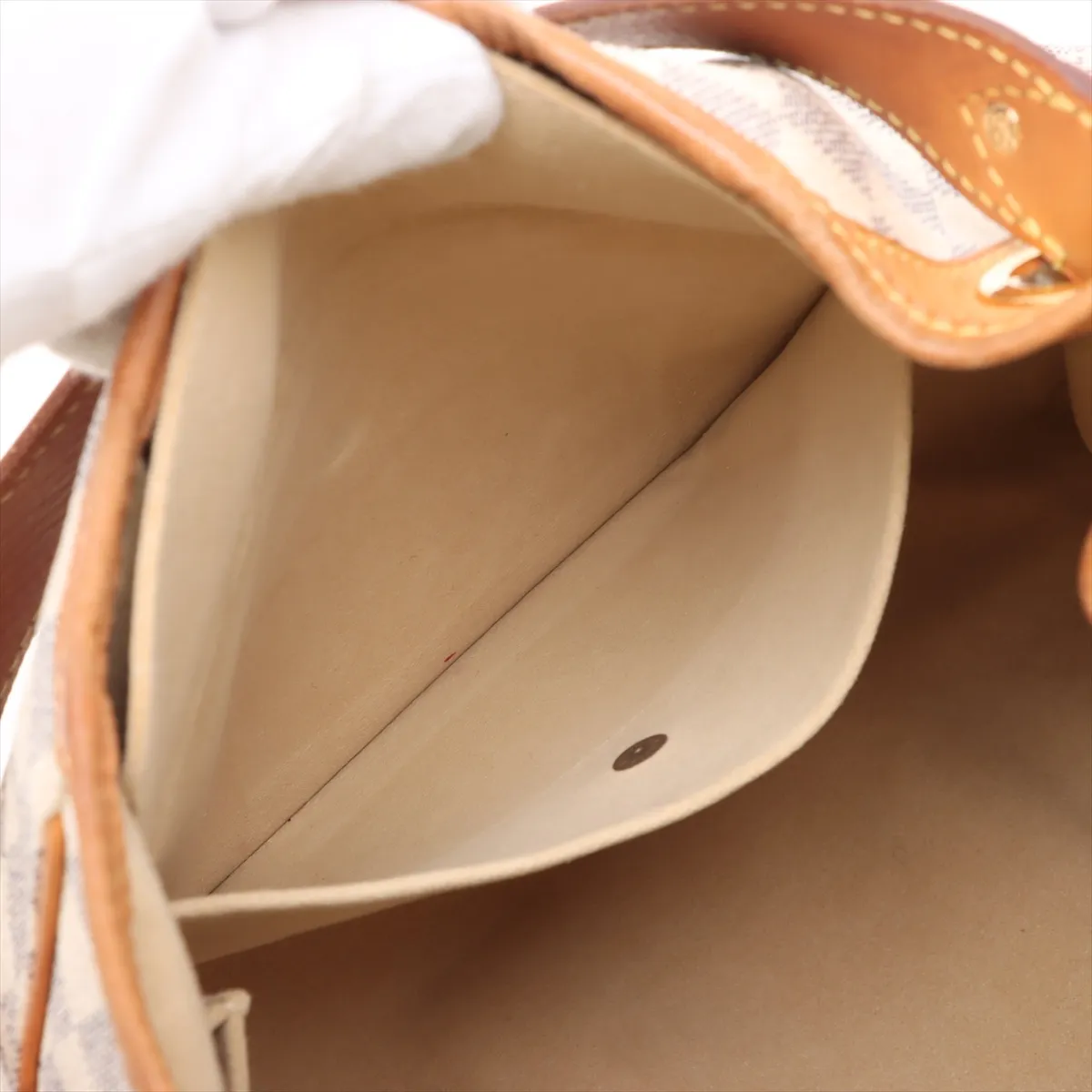 Damier Azur Galliera PM N55215 MI3078 White — view 9