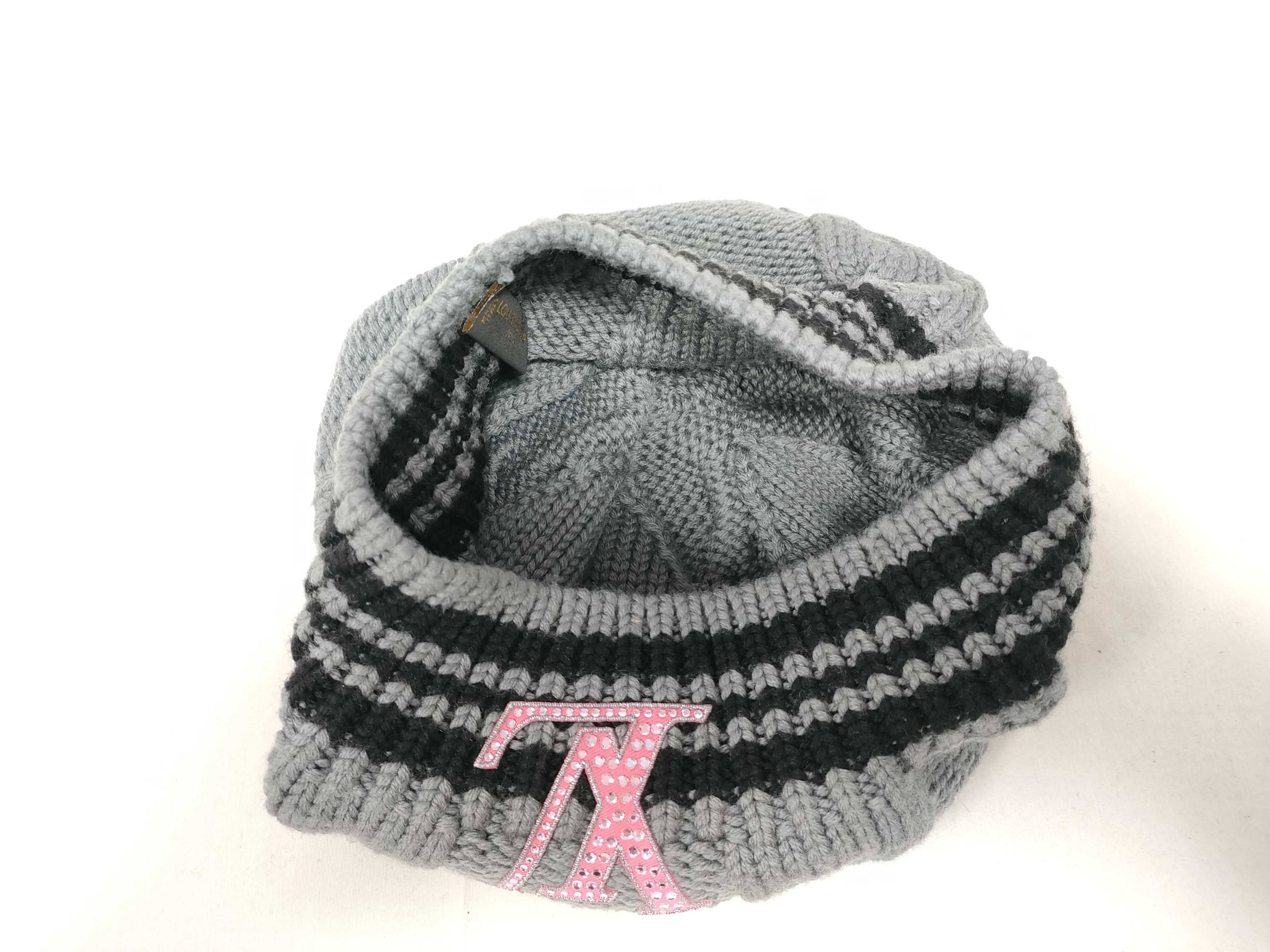 Belle Columbia M72706 Gray Knit Hat and other accessories — view 6