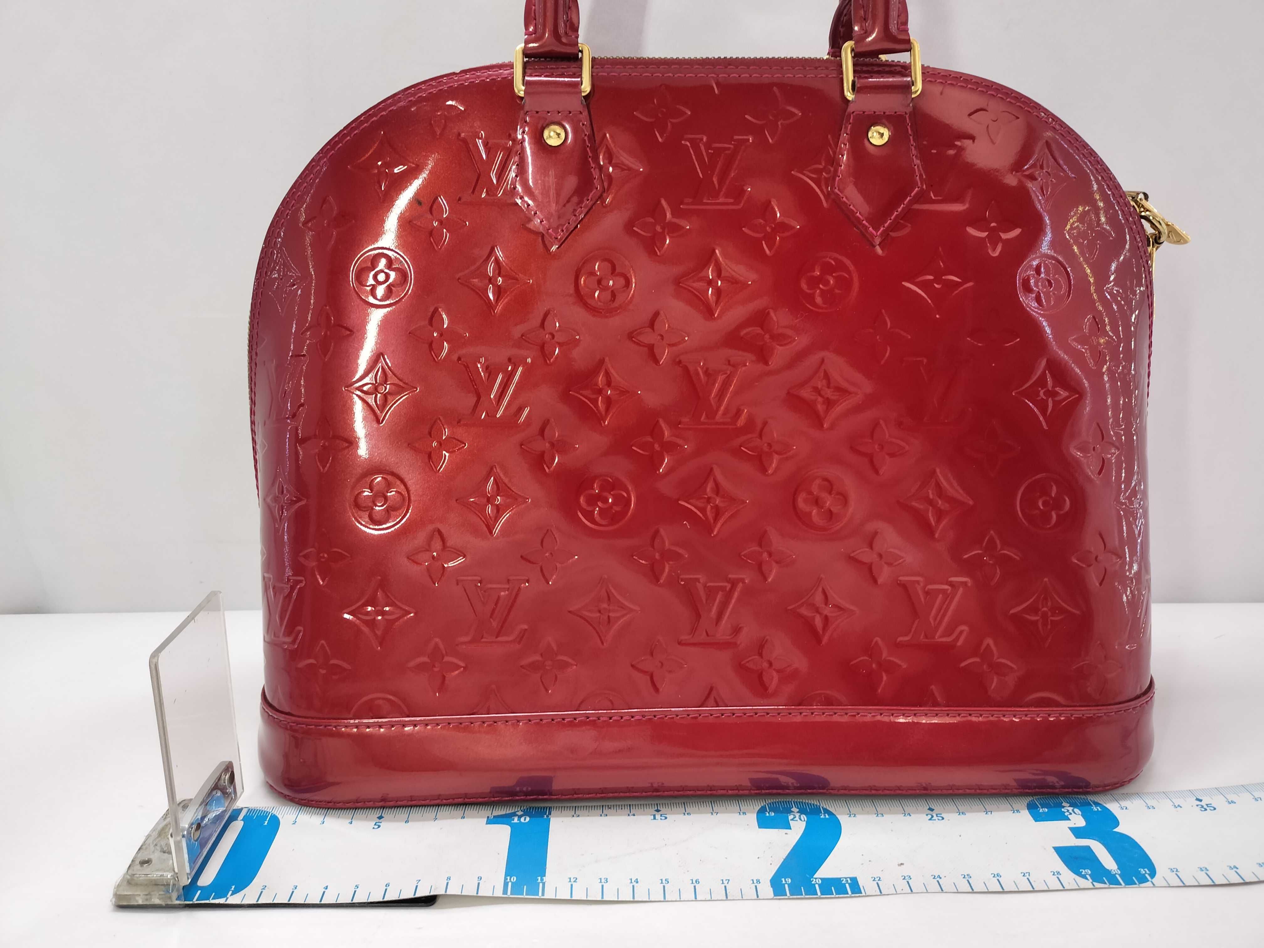 Vernis TH- M93596 FL0154 Monogram Vernis Alma GM Handbag - Grade B Handbag — view 2