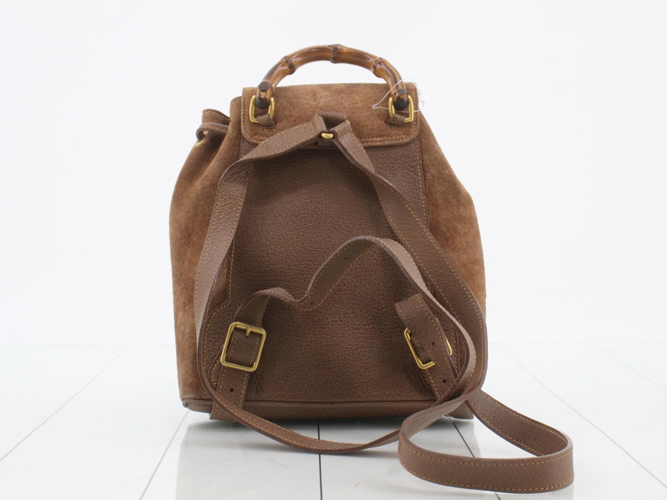 Bamboo suede backpack — view 2