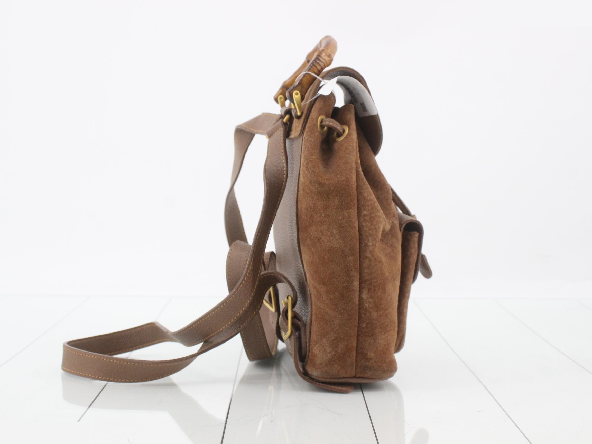 Bamboo suede backpack — view 4