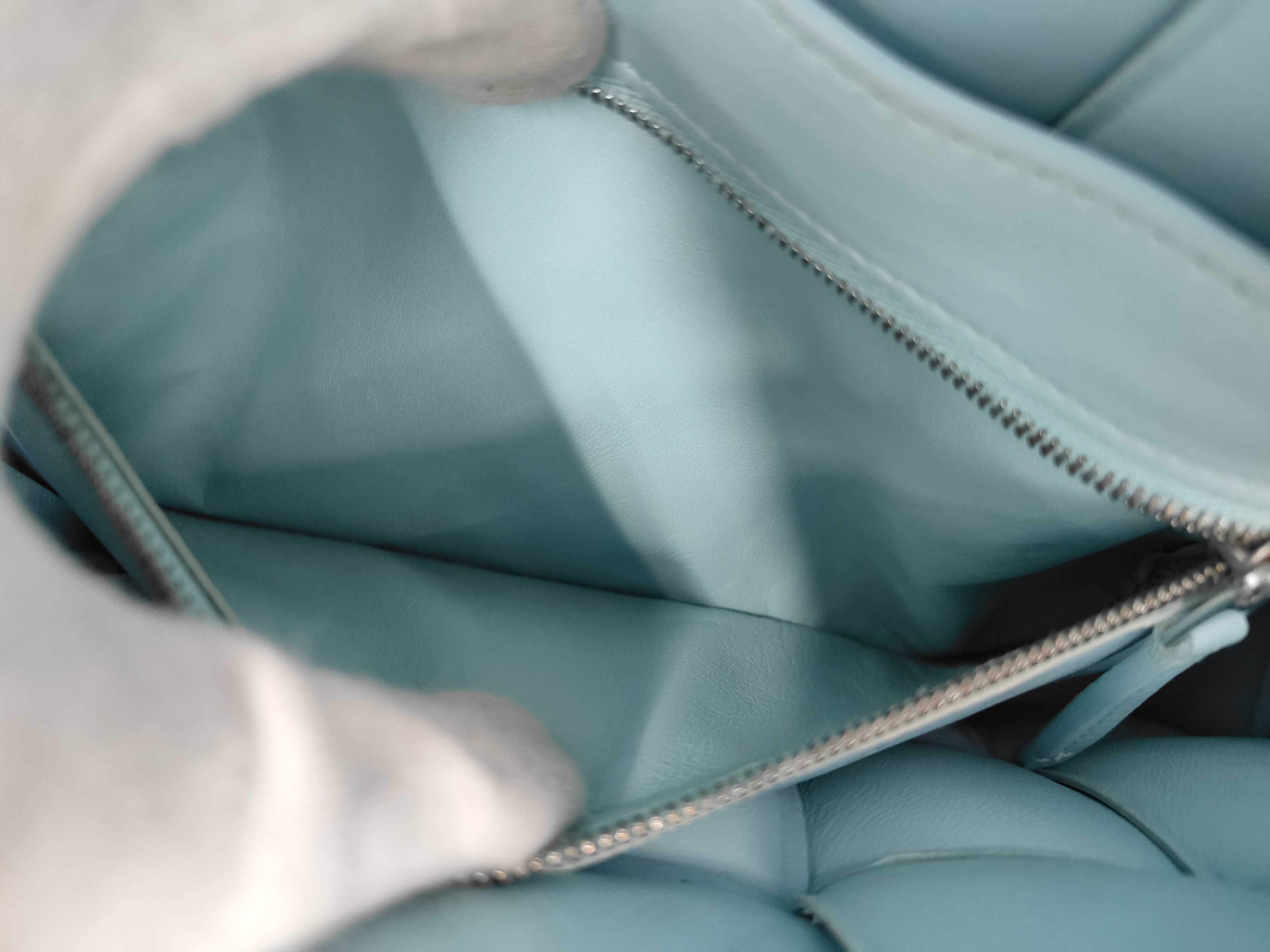 Intrecciato Padded Cassette Shoulder Bag — view 12