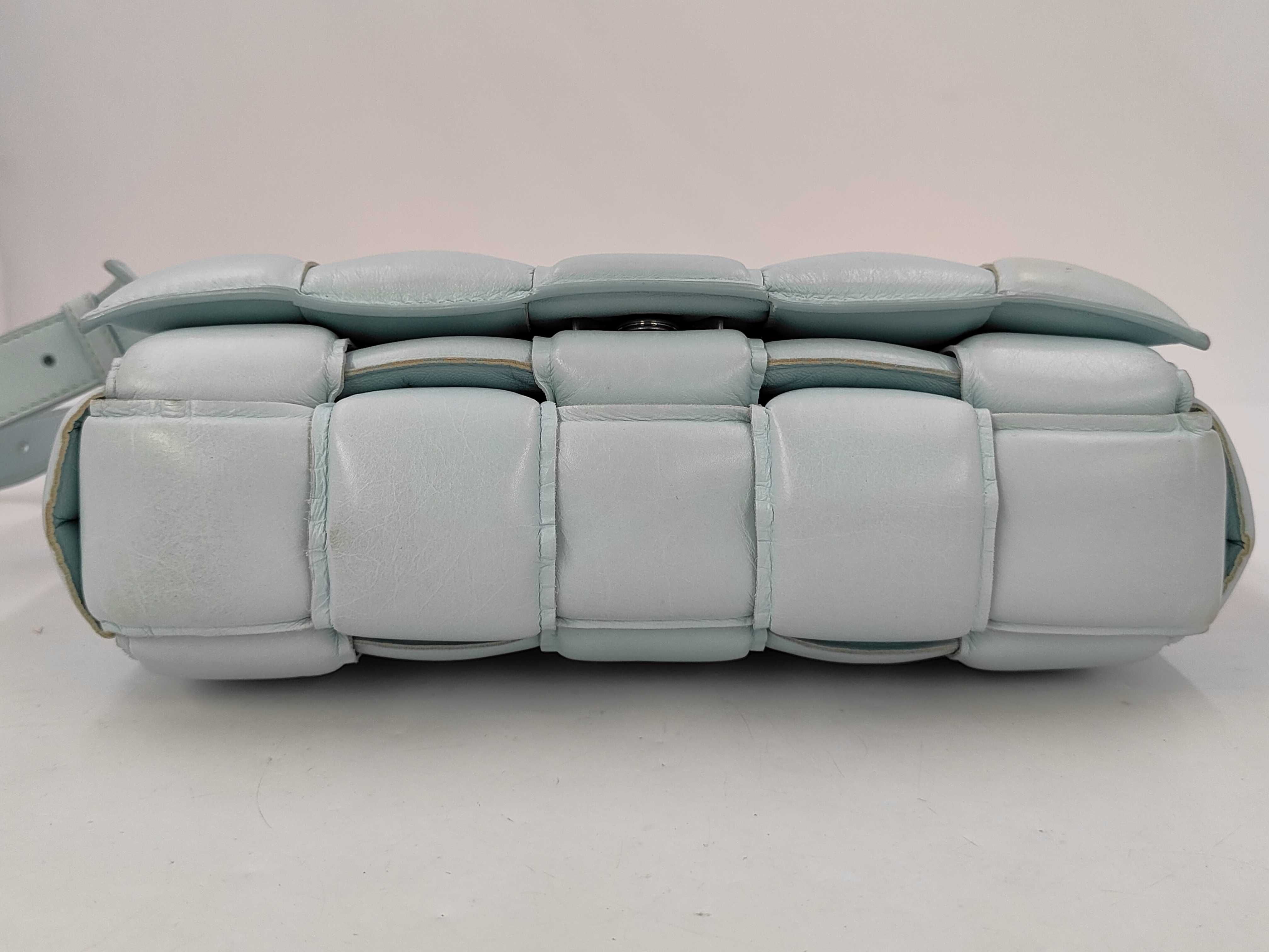 Intrecciato Padded Cassette Shoulder Bag — view 4