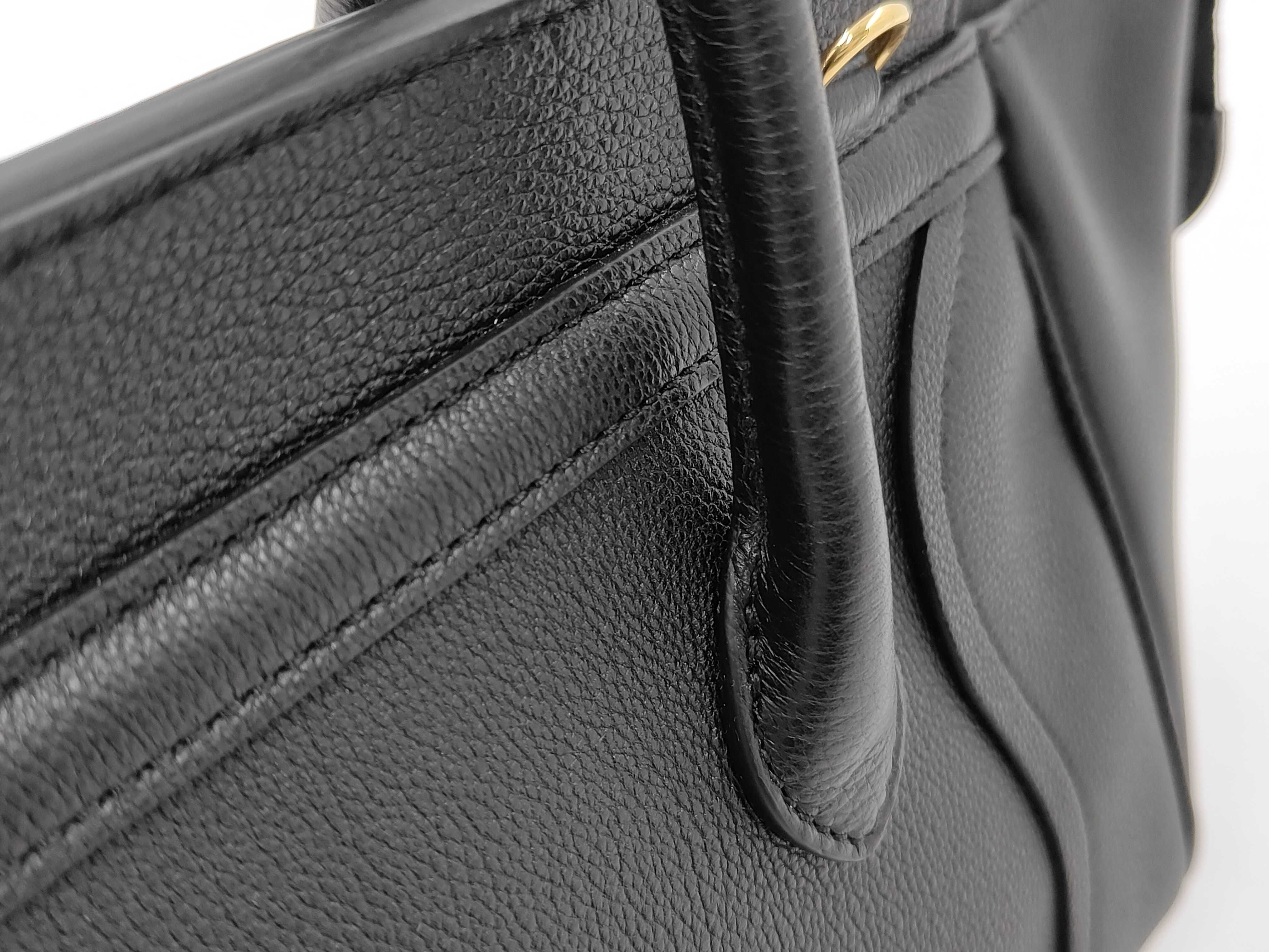 Little Luggage Grained Calfskin Handbag — view 3