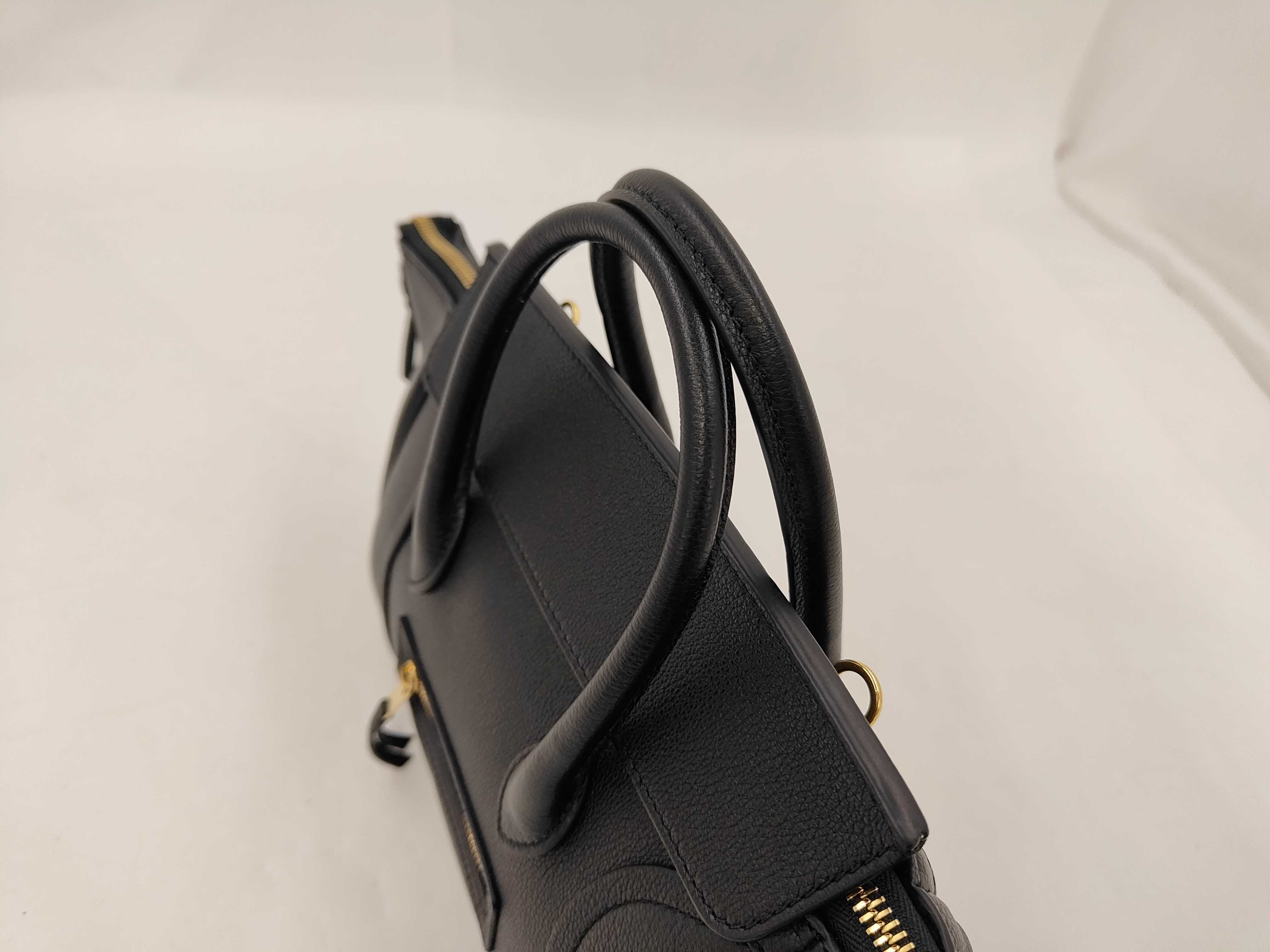 Little Luggage Grained Calfskin Handbag — view 4