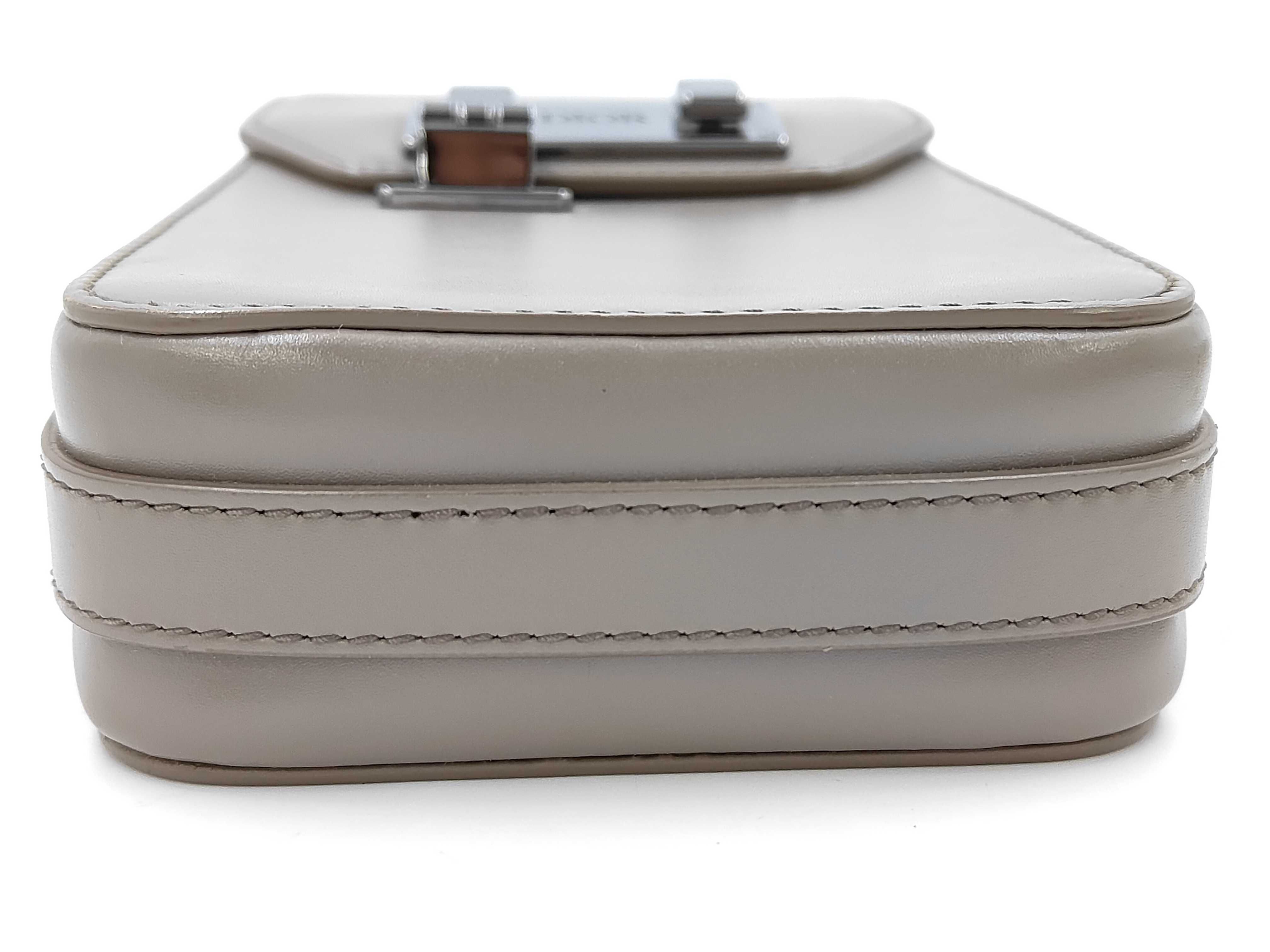 Phone Pouch Shoulder Bag Leather Gray Shoulder Bag — view 7