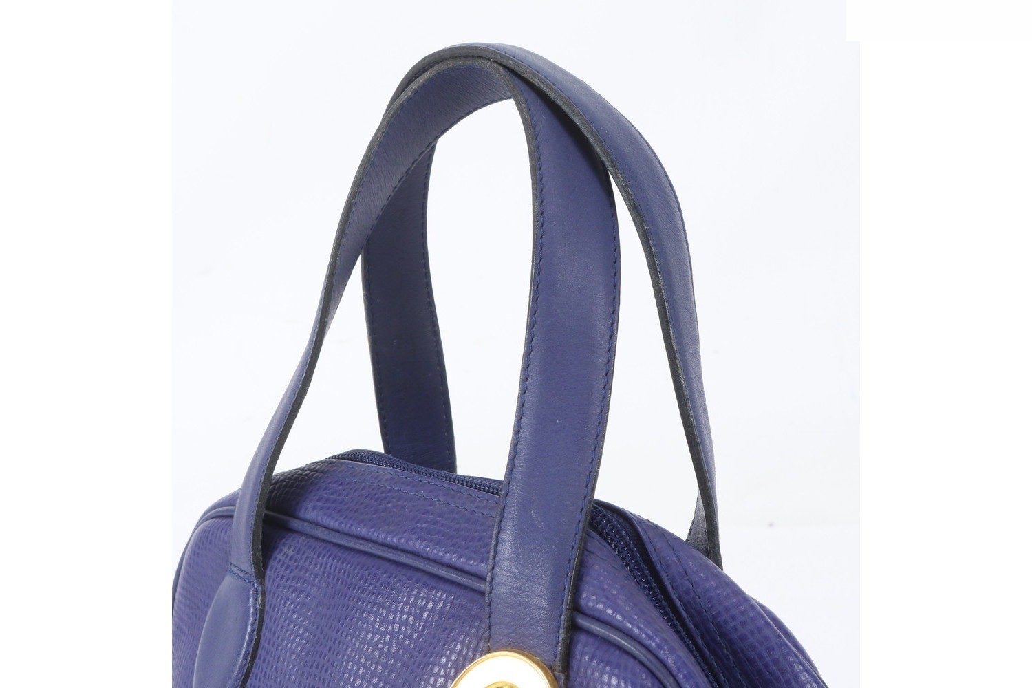 Leather handbag, tote bag, genuine leather, brand name. — view 2
