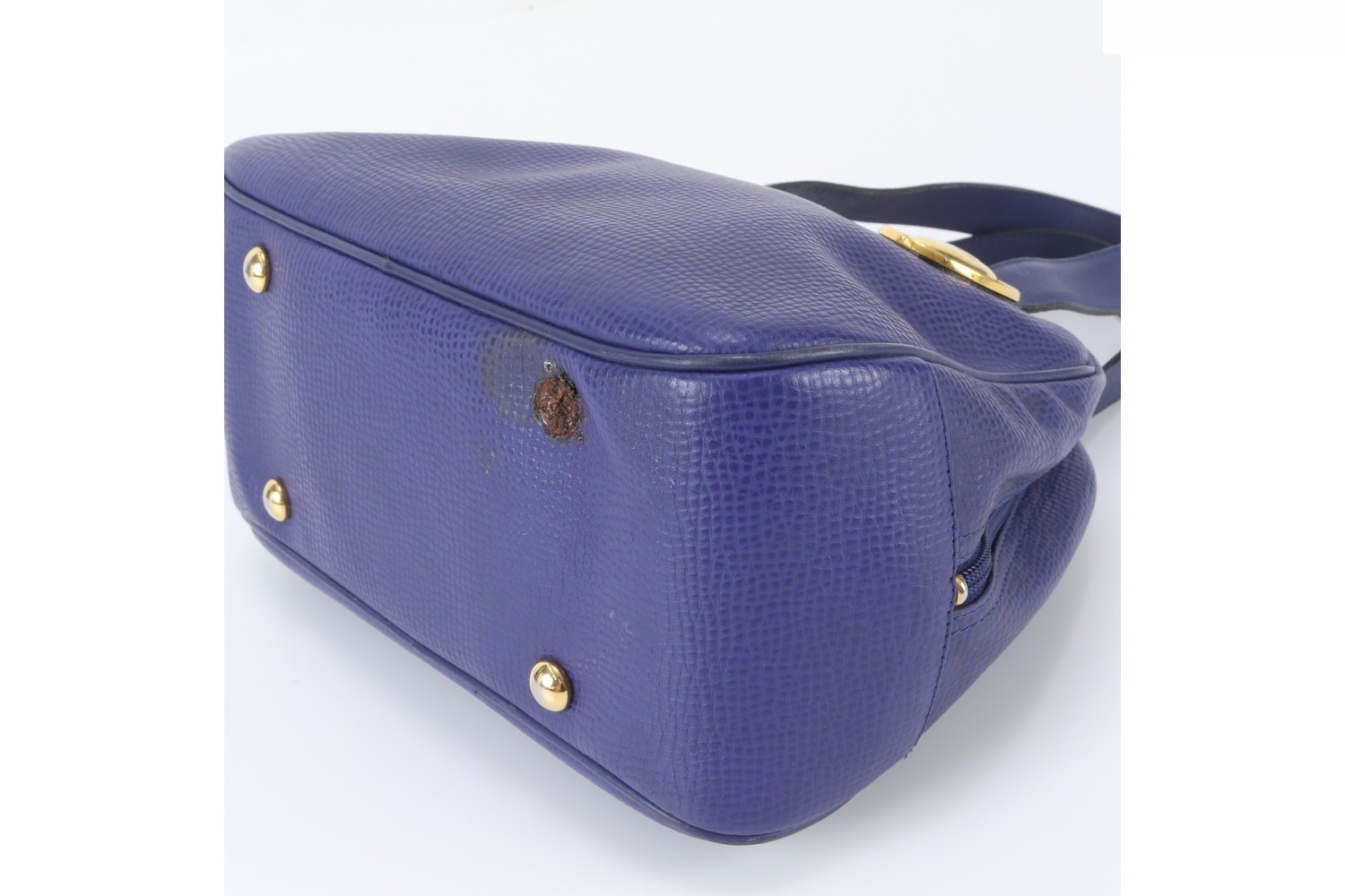 Leather handbag, tote bag, genuine leather, brand name. — view 6
