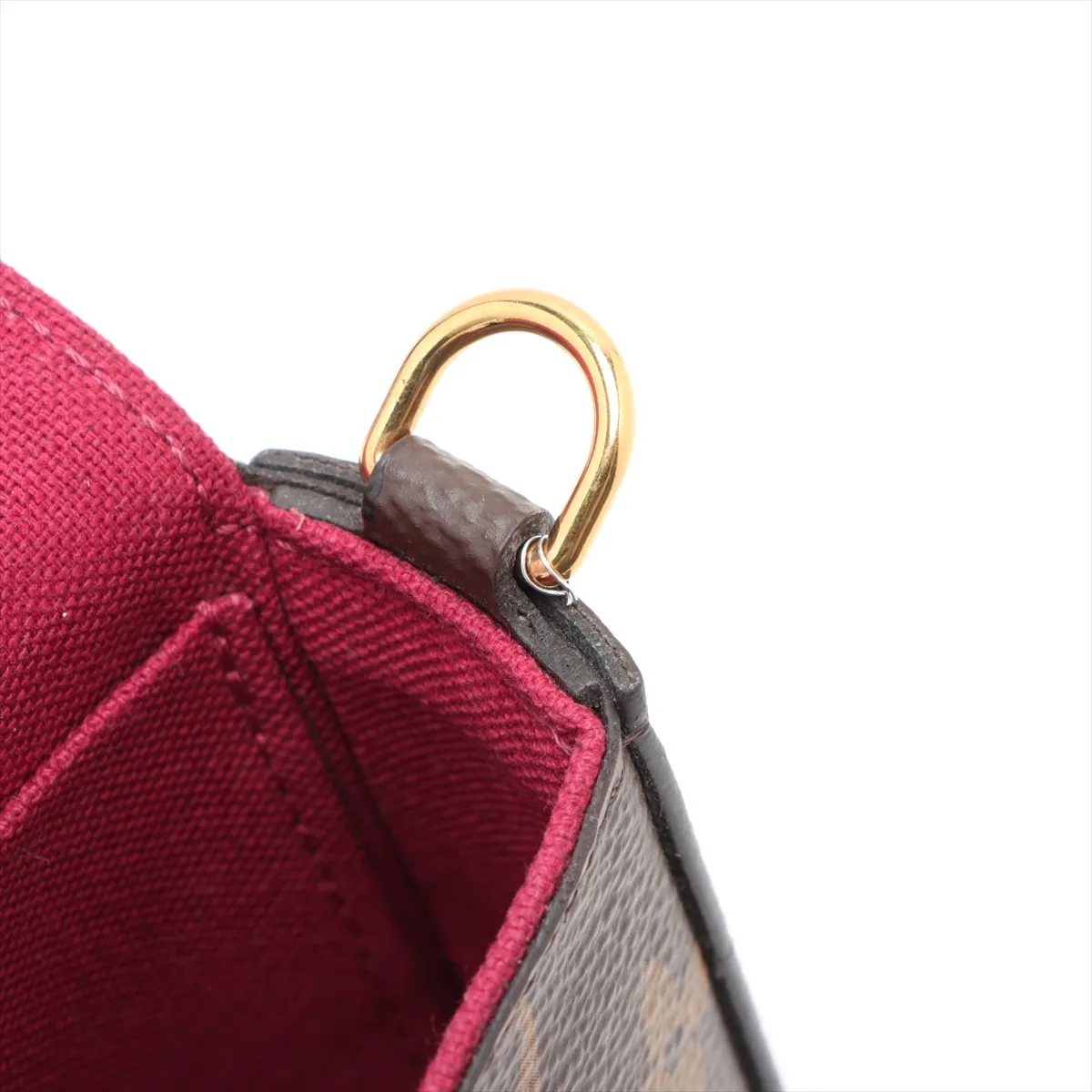 Monogram Pochette Félicie M61276 NZ2129 Brown — view 11