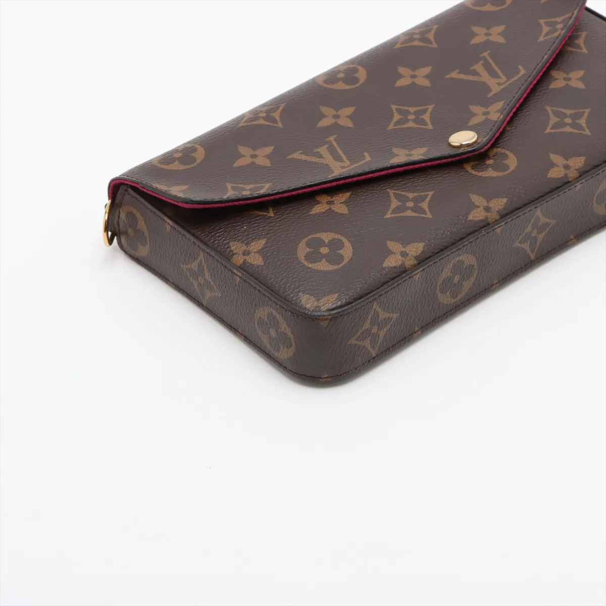 Monogram Pochette Félicie M61276 NZ2129 Brown — view 4